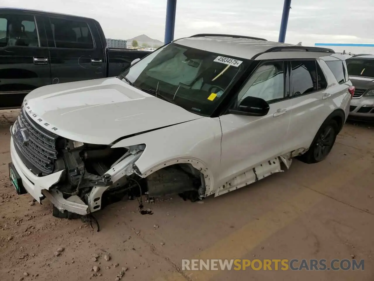 1 Photograph of a damaged car 1FMSK8DH5NGC02635 FORD EXPLORER 2022