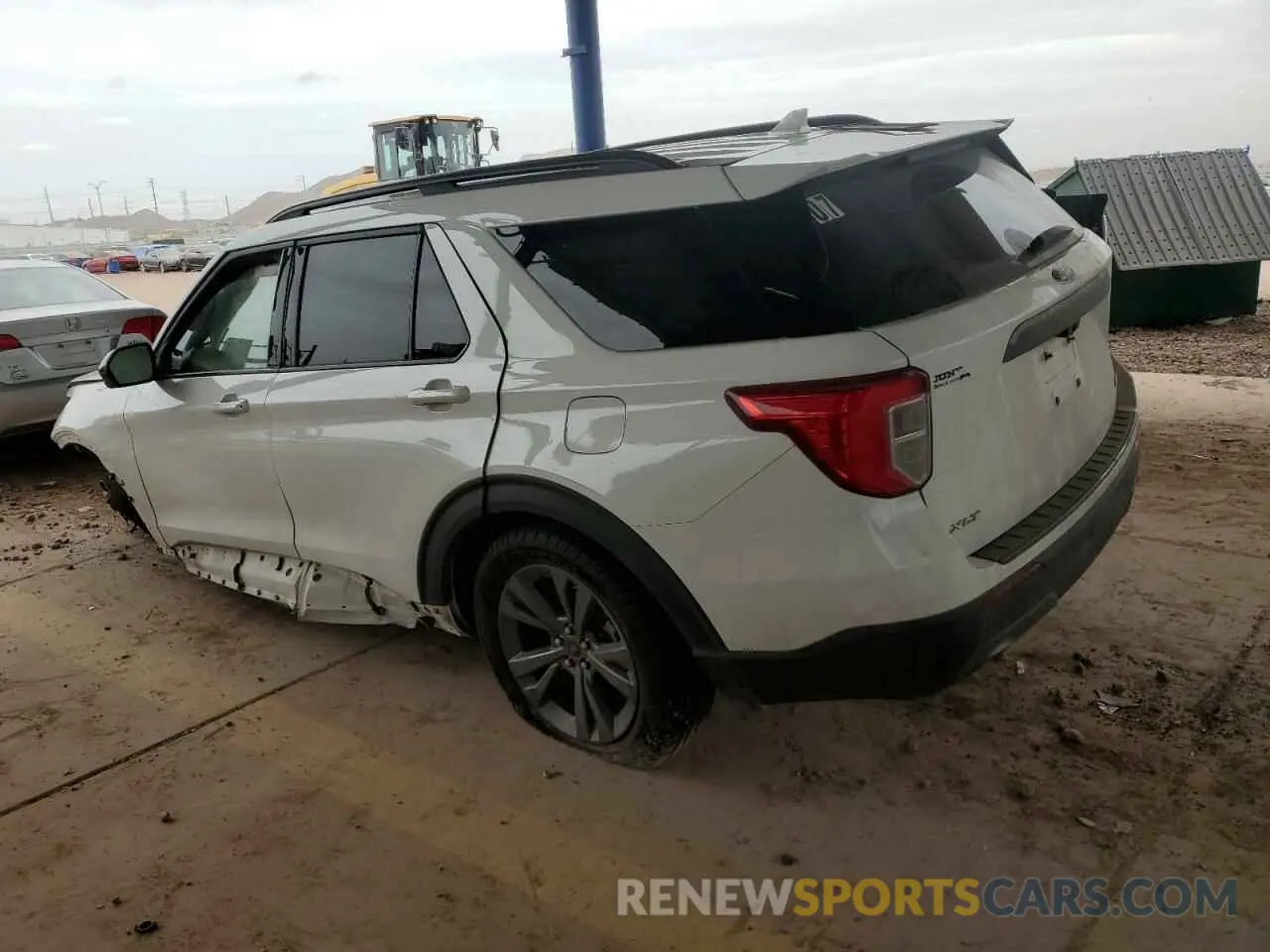 2 Photograph of a damaged car 1FMSK8DH5NGC02635 FORD EXPLORER 2022