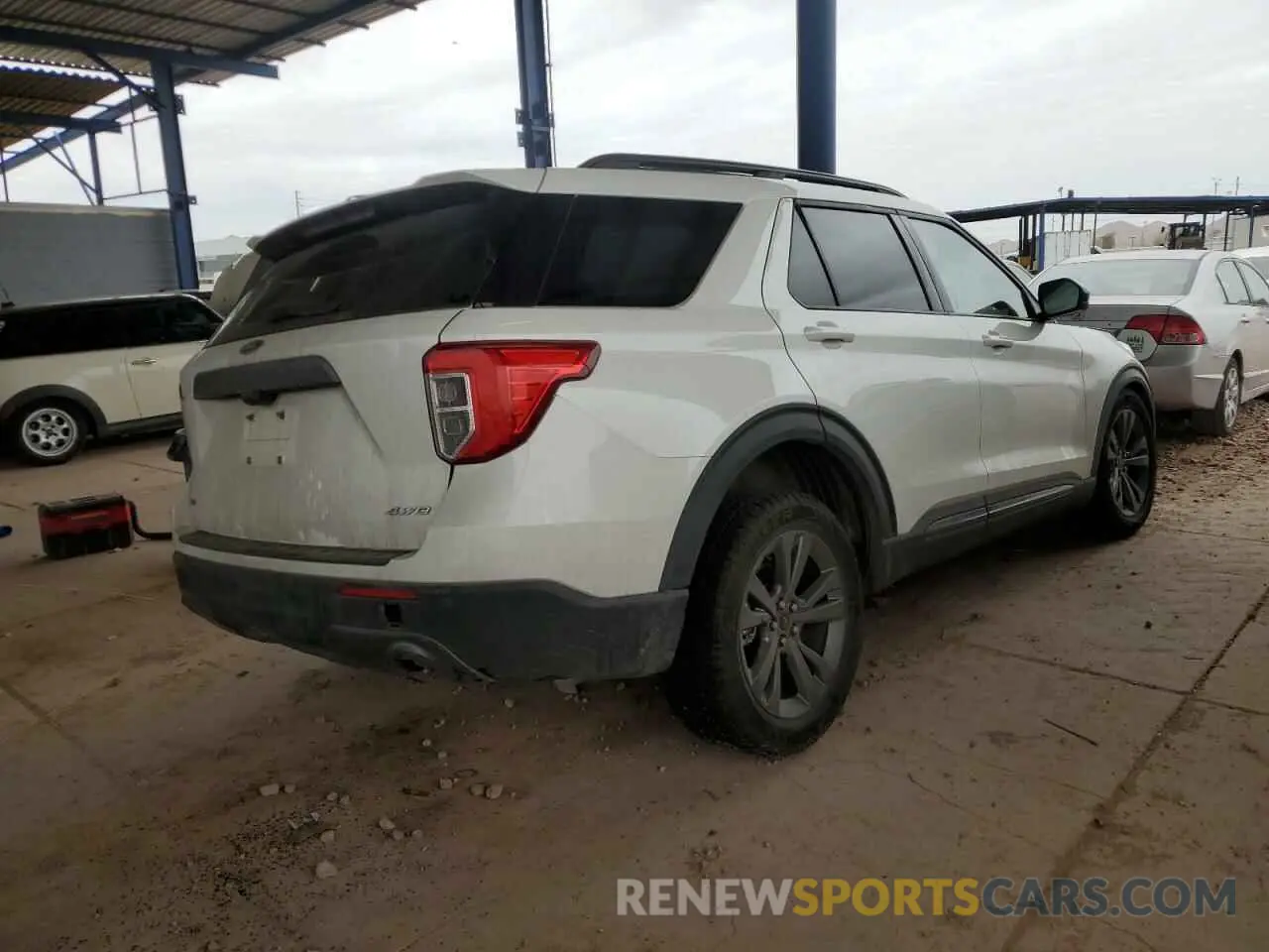 3 Photograph of a damaged car 1FMSK8DH5NGC02635 FORD EXPLORER 2022
