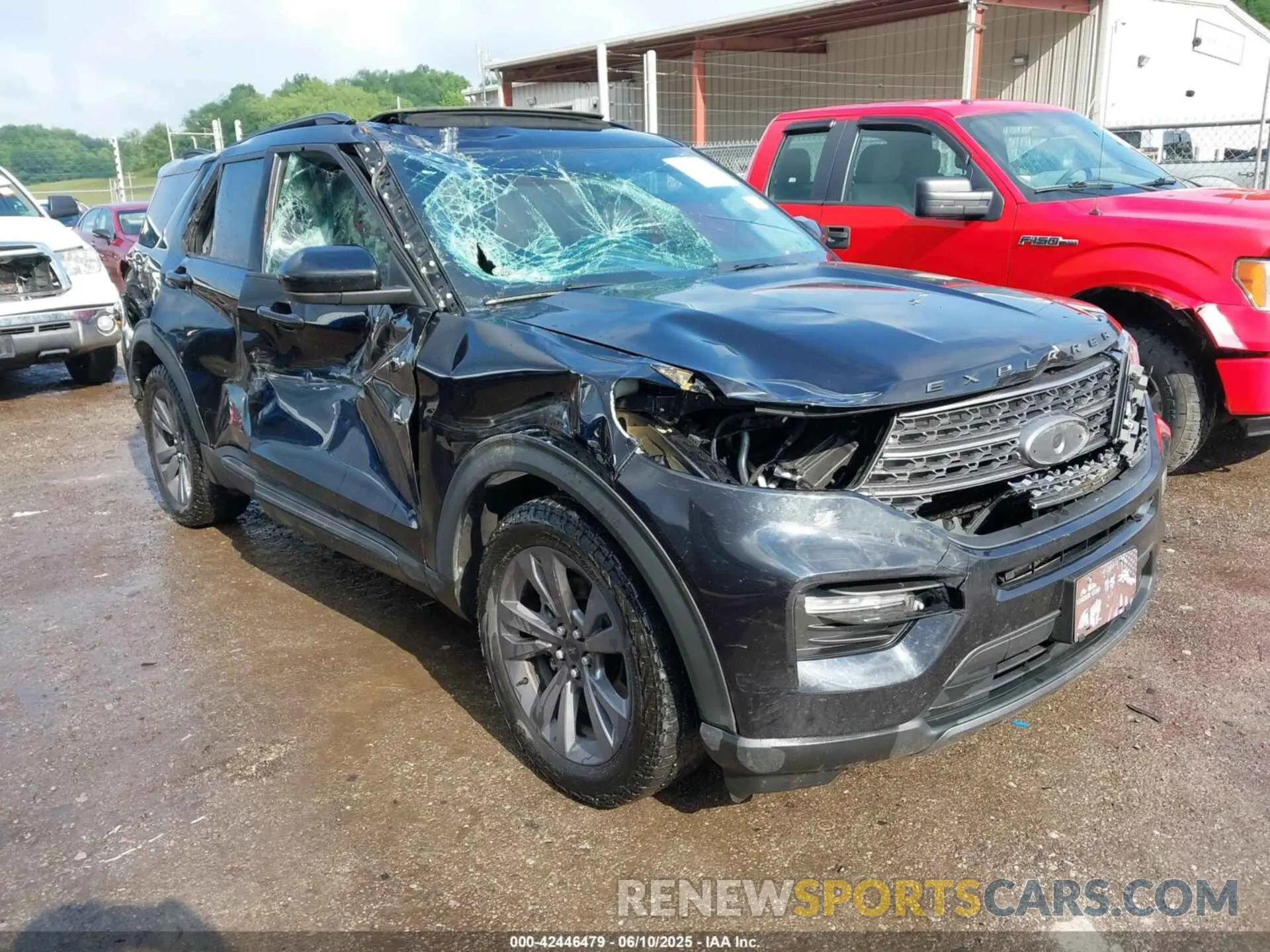 1 Photograph of a damaged car 1FMSK8DH6NGB45376 FORD EXPLORER 2022