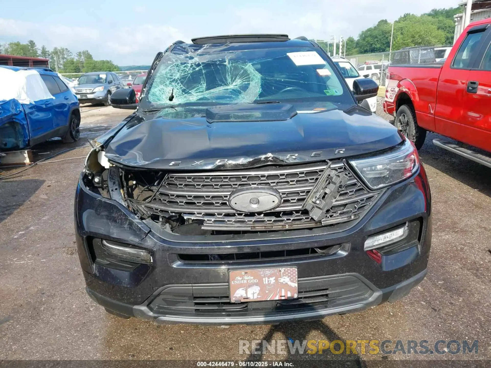 13 Photograph of a damaged car 1FMSK8DH6NGB45376 FORD EXPLORER 2022