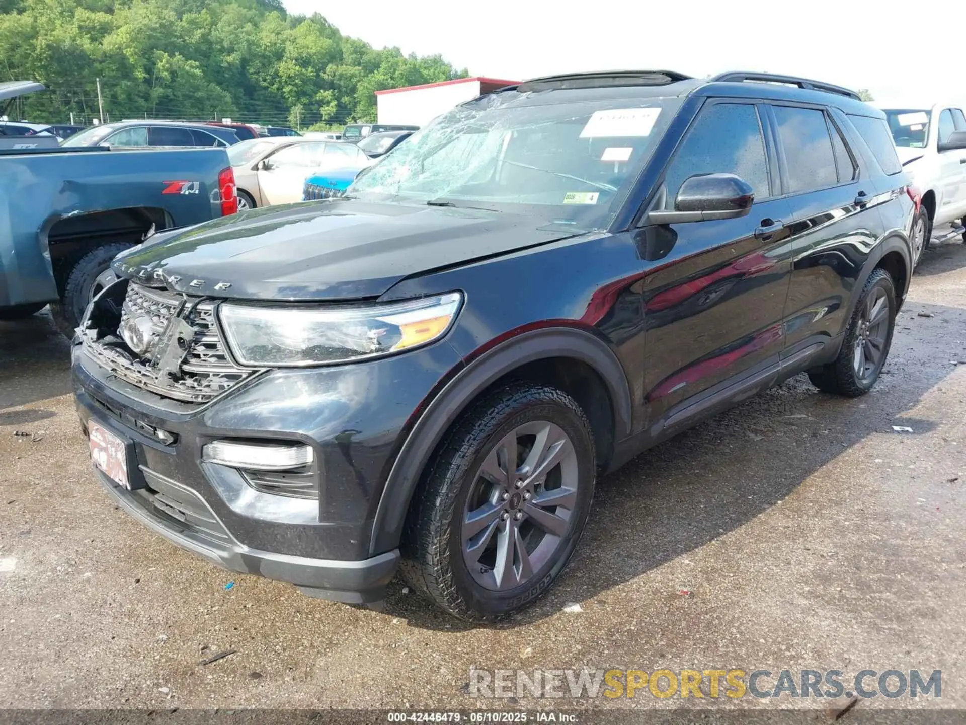 2 Photograph of a damaged car 1FMSK8DH6NGB45376 FORD EXPLORER 2022