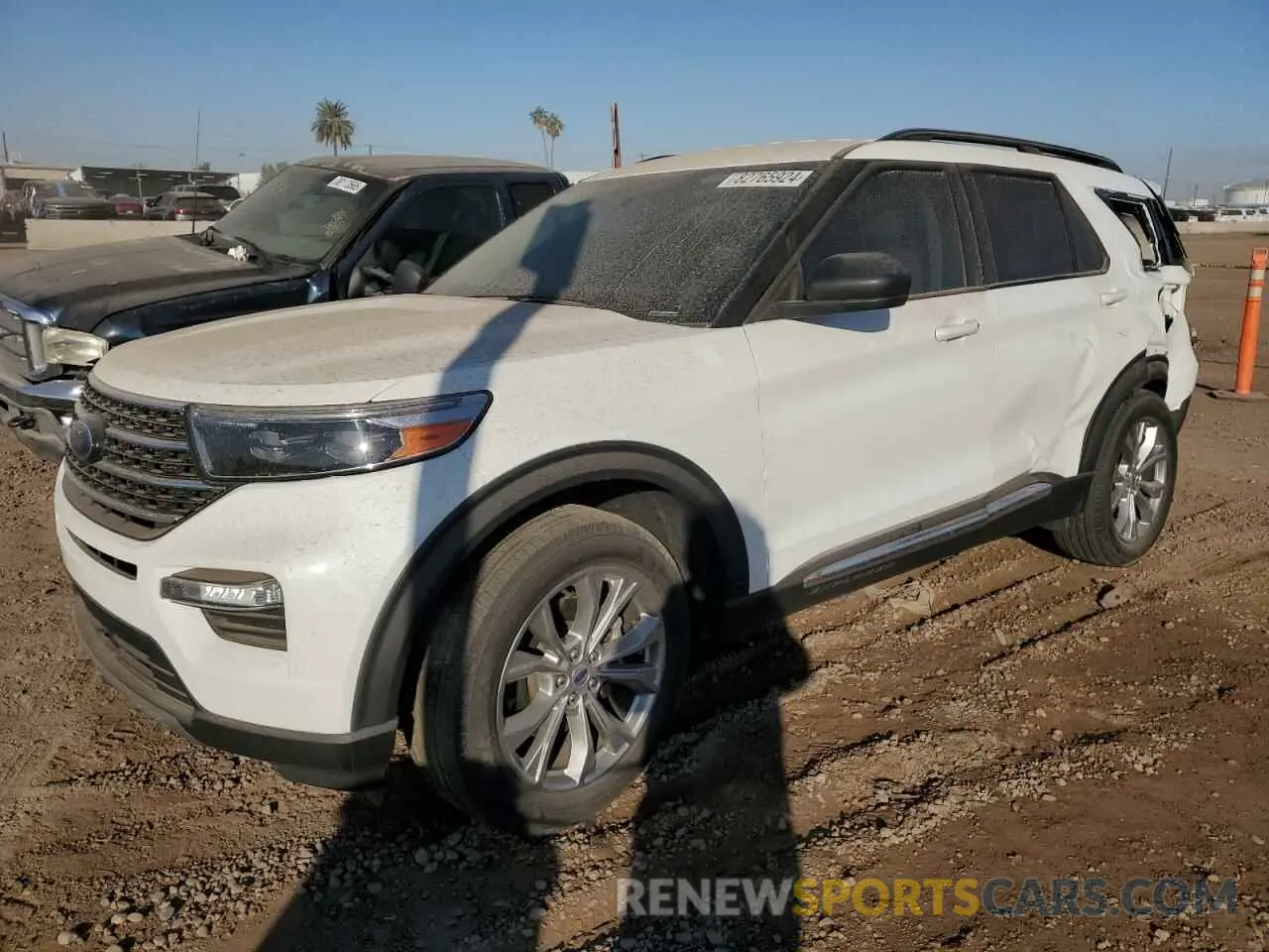 1 Photograph of a damaged car 1FMSK8DH6NGC19265 FORD EXPLORER 2022