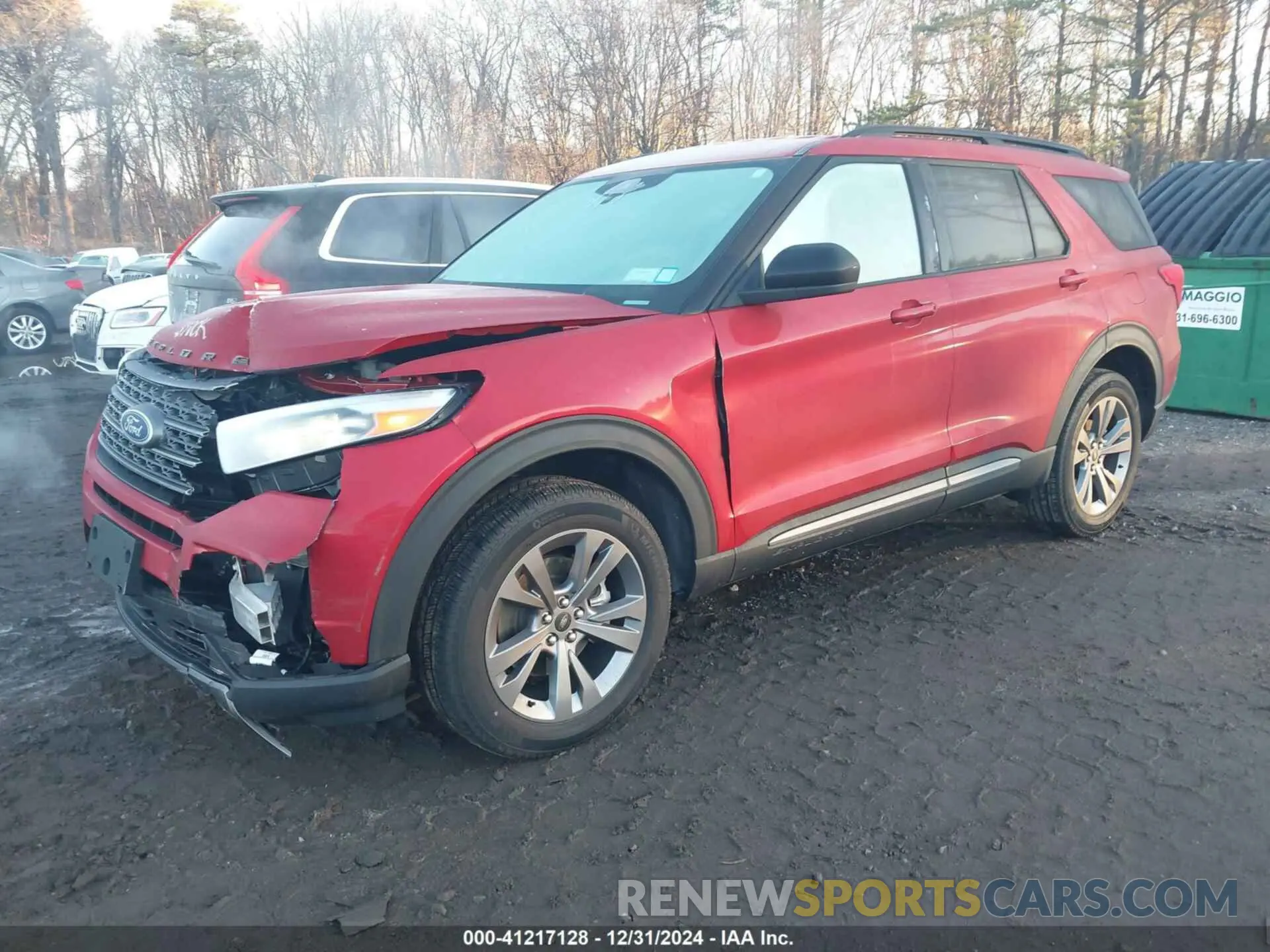 2 Photograph of a damaged car 1FMSK8DH6NGC35207 FORD EXPLORER 2022
