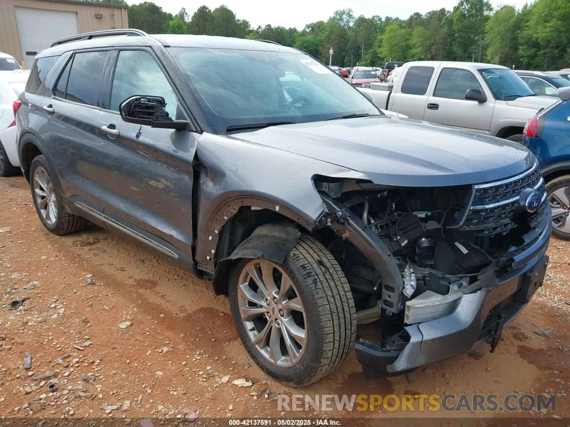 1 Photograph of a damaged car 1FMSK8DH7NGA36408 FORD EXPLORER 2022