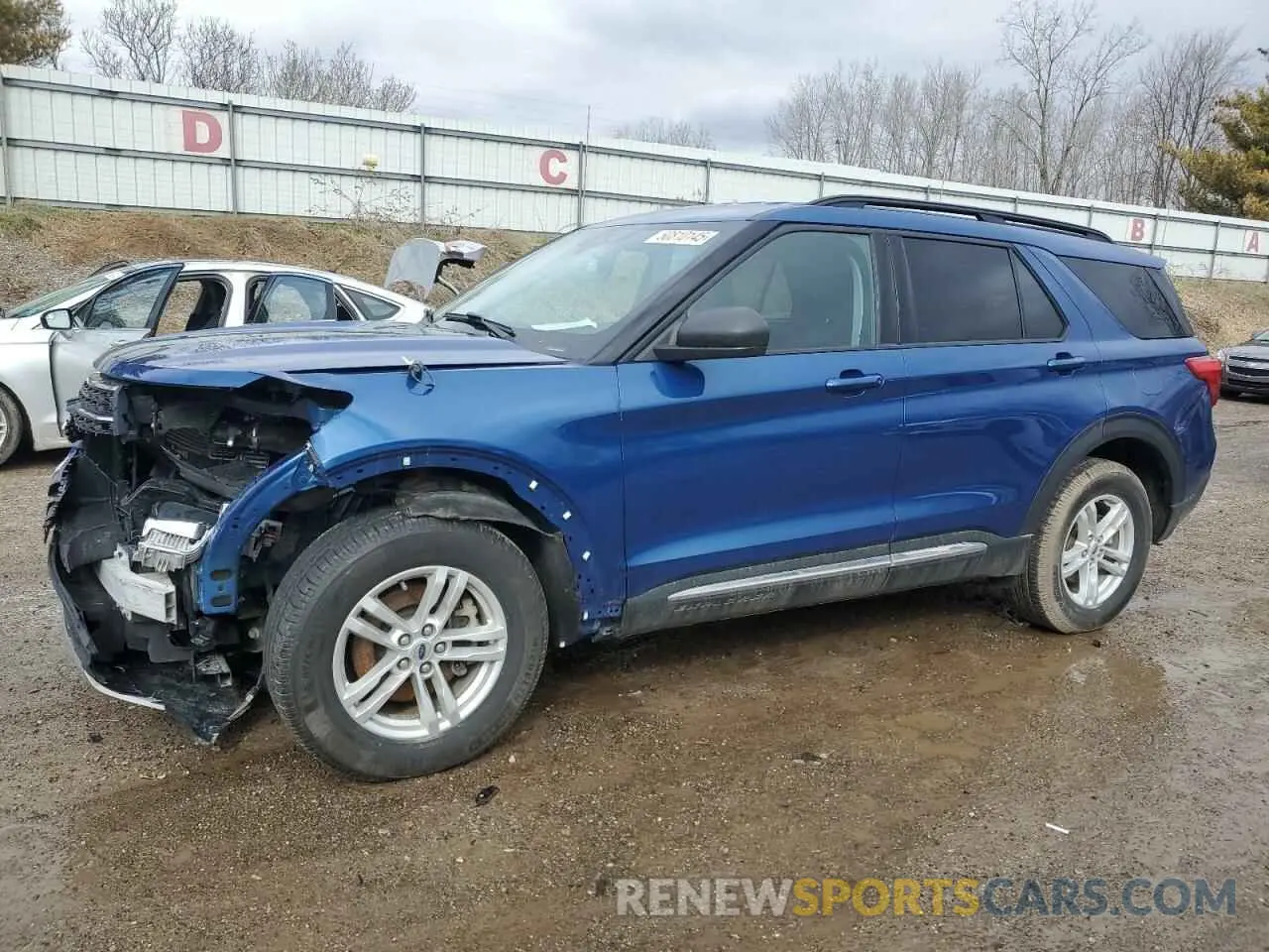 1 Photograph of a damaged car 1FMSK8DH7NGA62104 FORD EXPLORER 2022