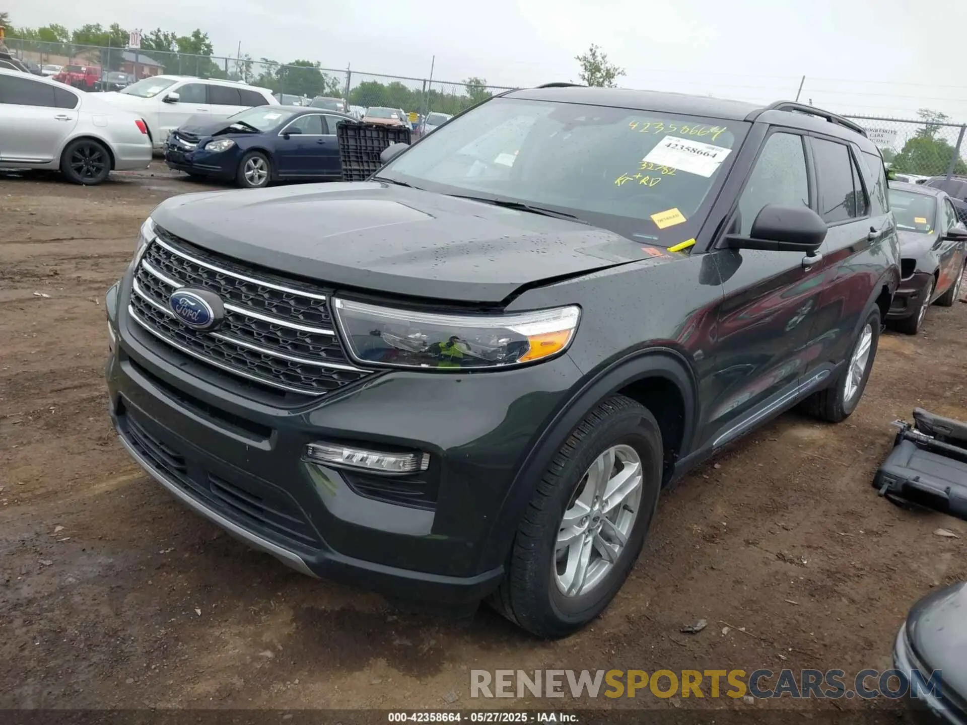 2 Photograph of a damaged car 1FMSK8DH7NGC08162 FORD EXPLORER 2022