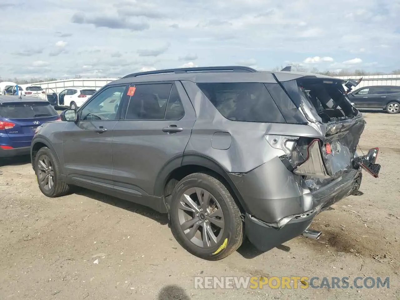 2 Photograph of a damaged car 1FMSK8DH8NGA10447 FORD EXPLORER 2022