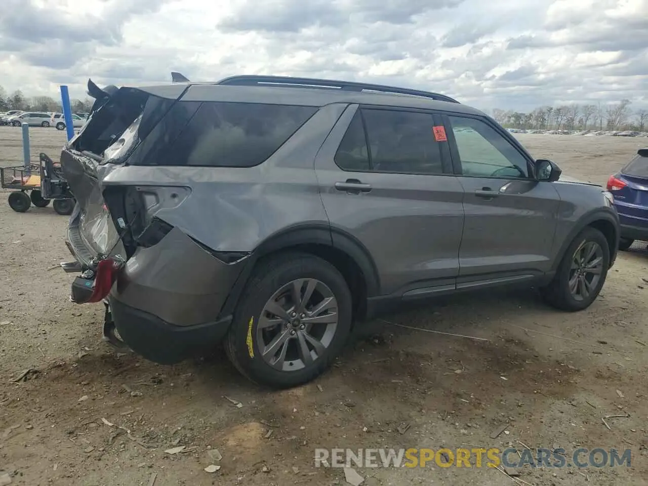 3 Photograph of a damaged car 1FMSK8DH8NGA10447 FORD EXPLORER 2022