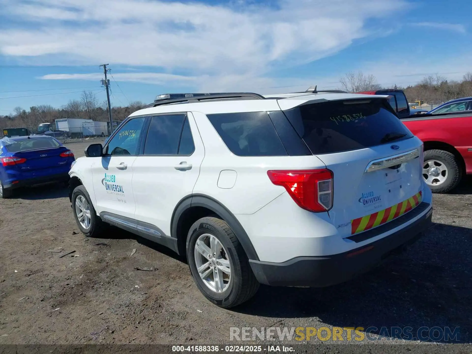3 Фотография поврежденного автомобиля 1FMSK8DH8NGA53766 FORD EXPLORER 2022