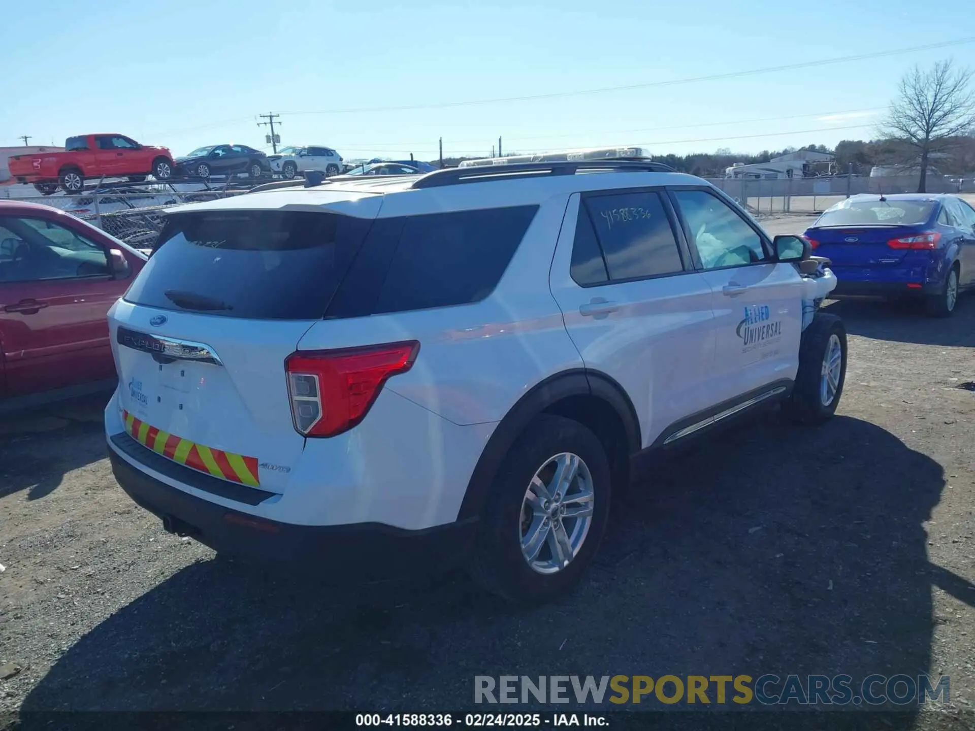 4 Фотография поврежденного автомобиля 1FMSK8DH8NGA53766 FORD EXPLORER 2022