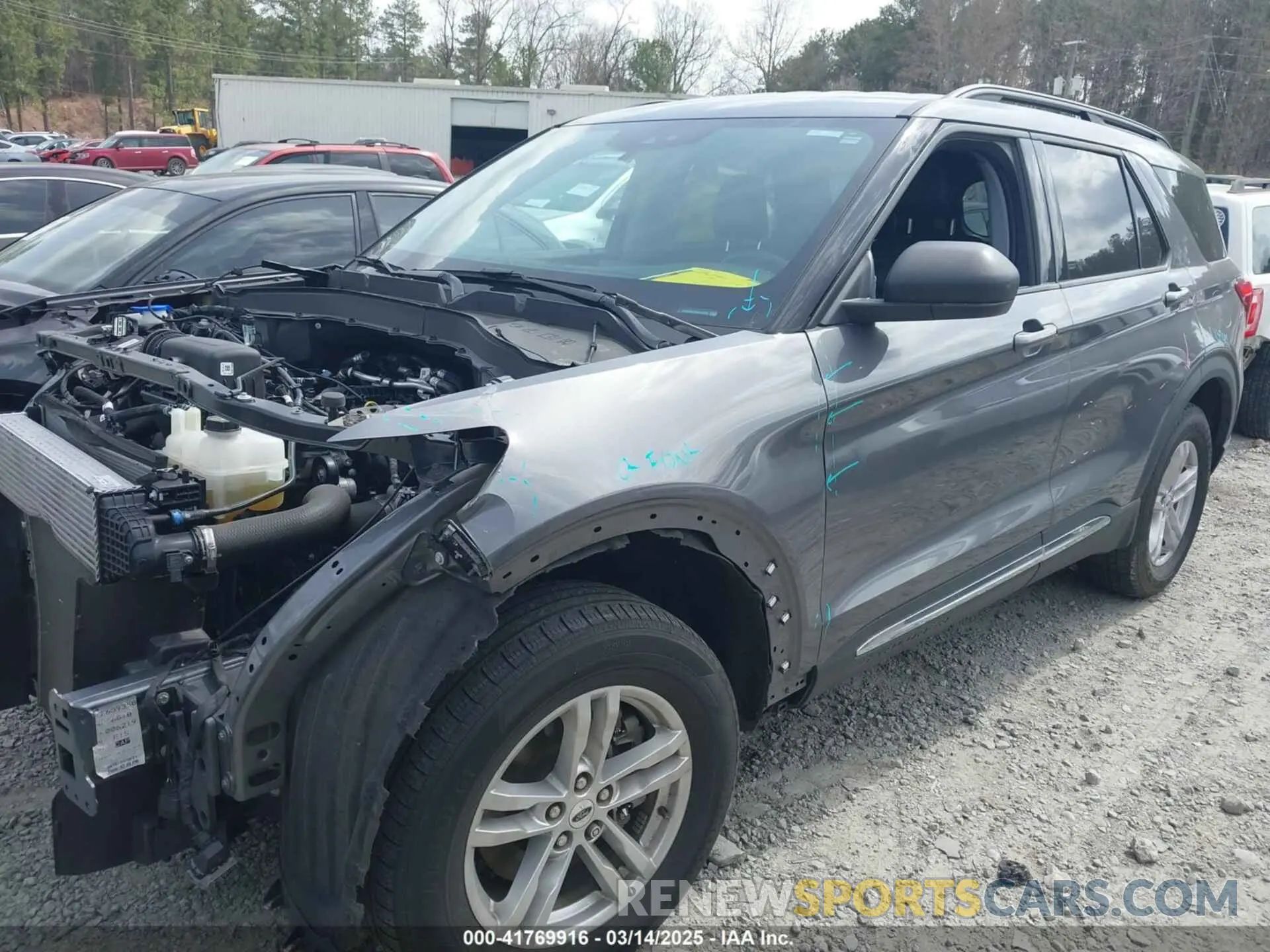 2 Photograph of a damaged car 1FMSK8DH9NGA23286 FORD EXPLORER 2022