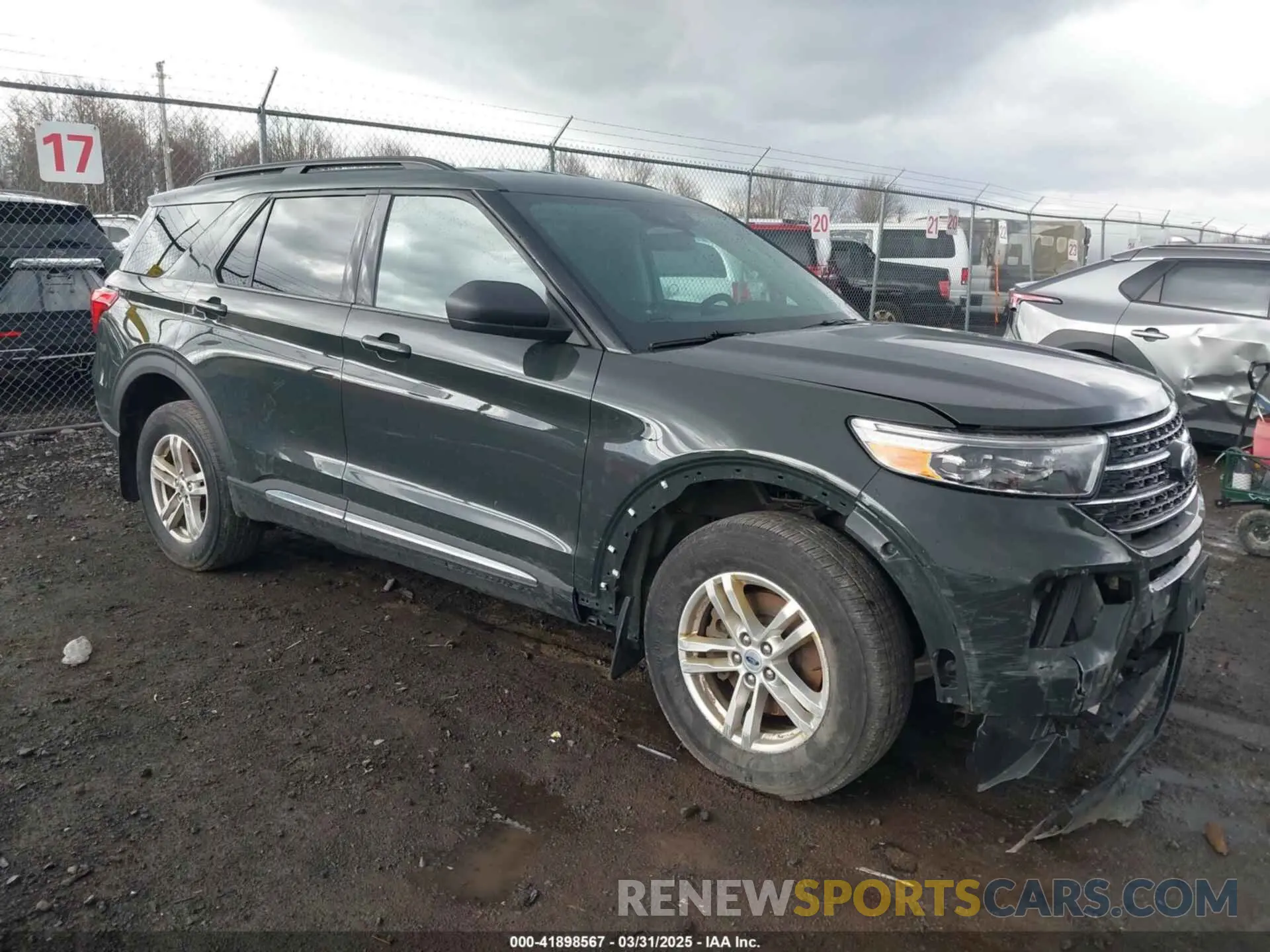 1 Photograph of a damaged car 1FMSK8DH9NGB22948 FORD EXPLORER 2022