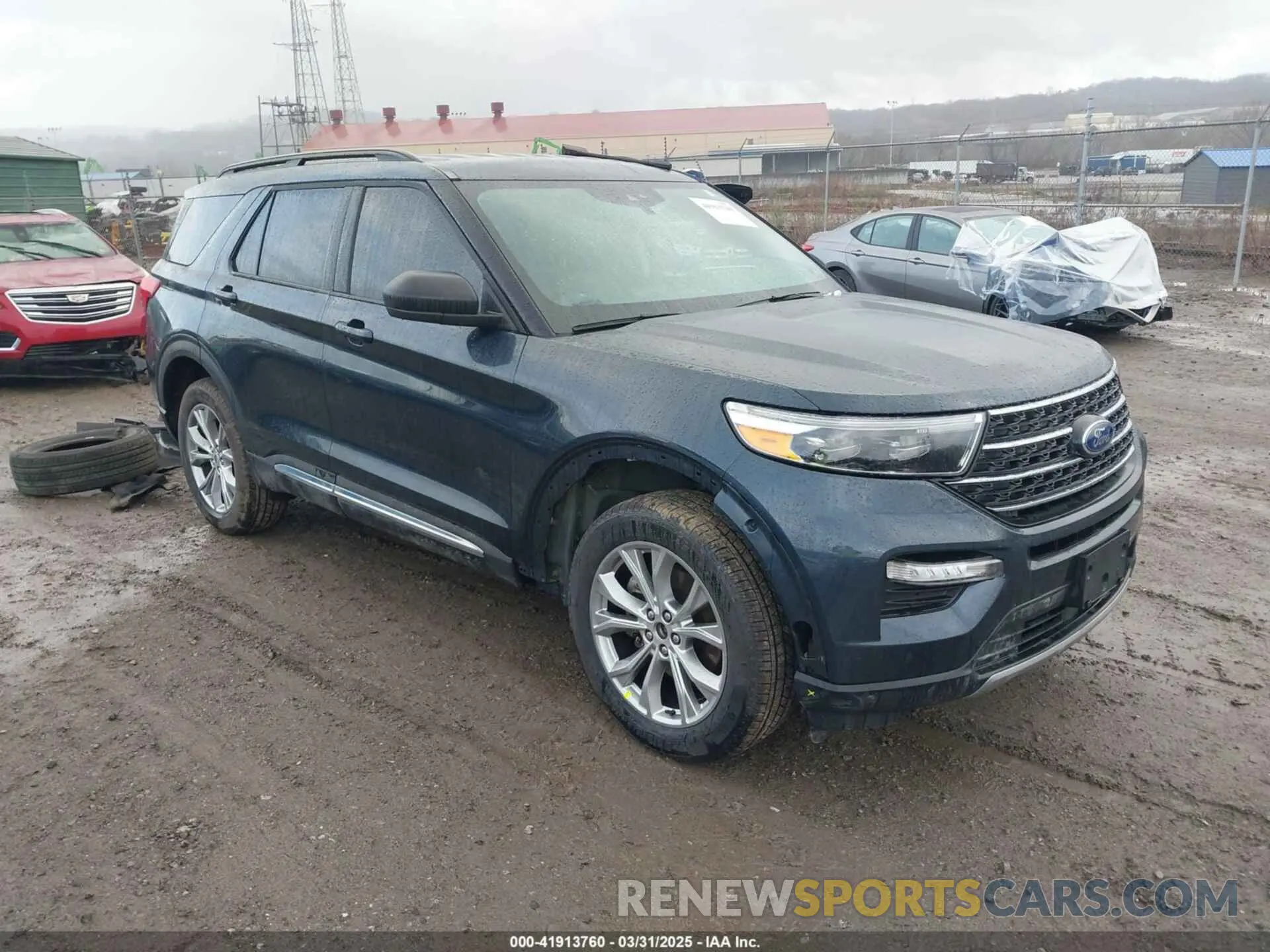1 Photograph of a damaged car 1FMSK8DH9NGC09474 FORD EXPLORER 2022