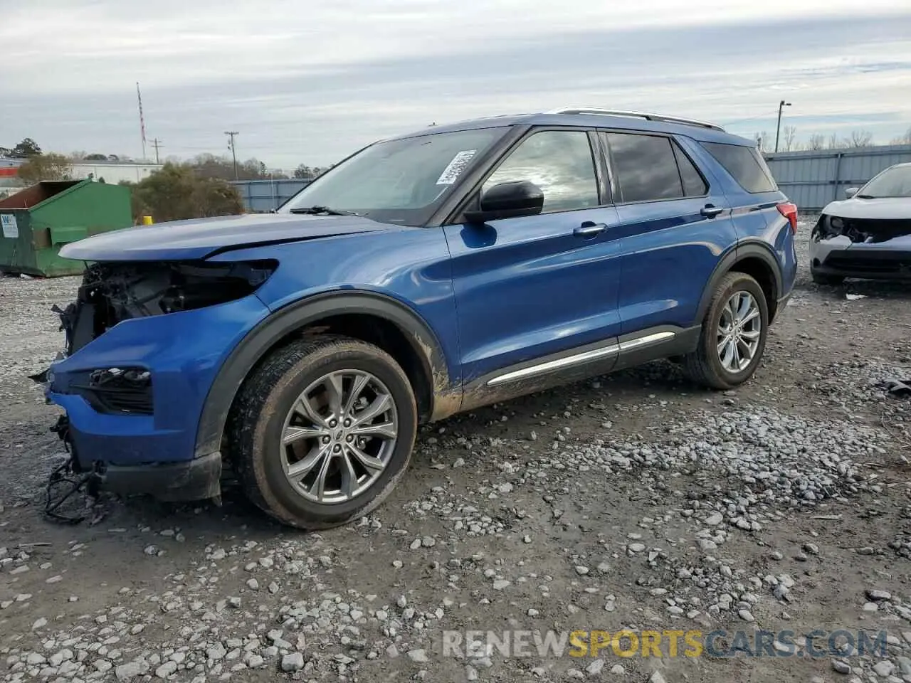 1 Photograph of a damaged car 1FMSK8FH3NGA81536 FORD EXPLORER 2022