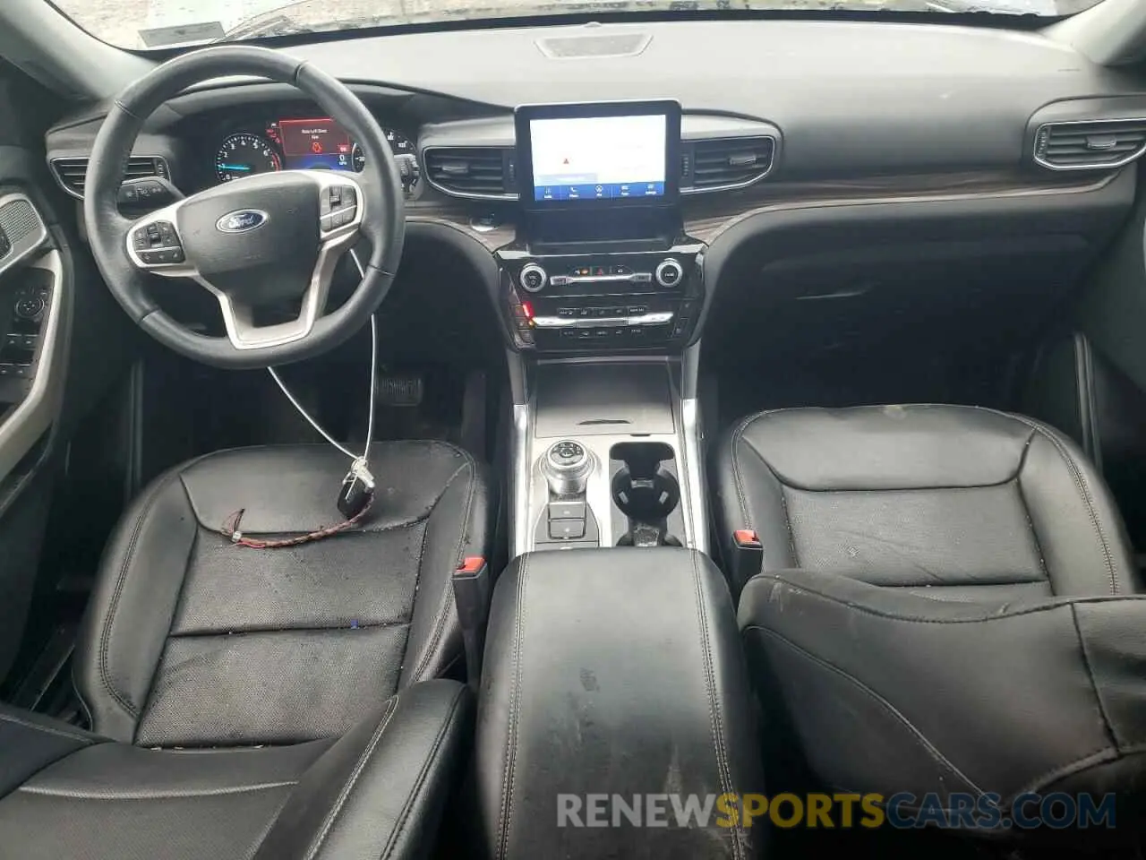 8 Фотография поврежденного автомобиля 1FMSK8FH3NGB51973 FORD EXPLORER 2022