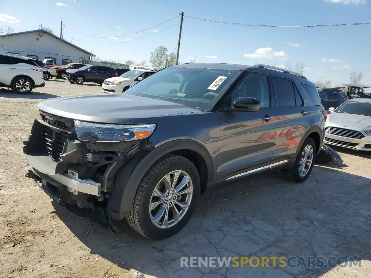 1 Photograph of a damaged car 1FMSK8FH3NGB79899 FORD EXPLORER 2022