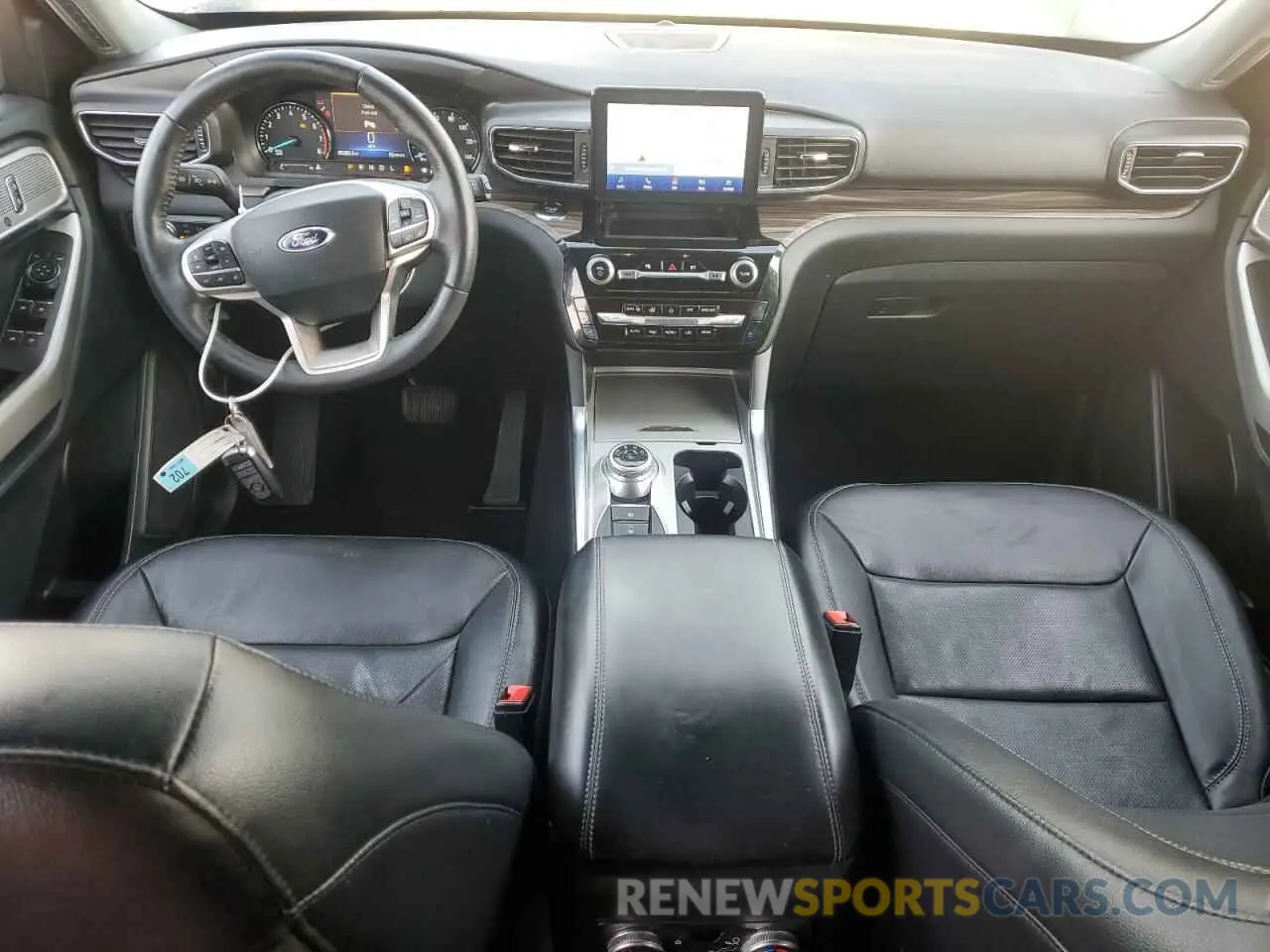 8 Фотография поврежденного автомобиля 1FMSK8FH4NGA30997 FORD EXPLORER 2022