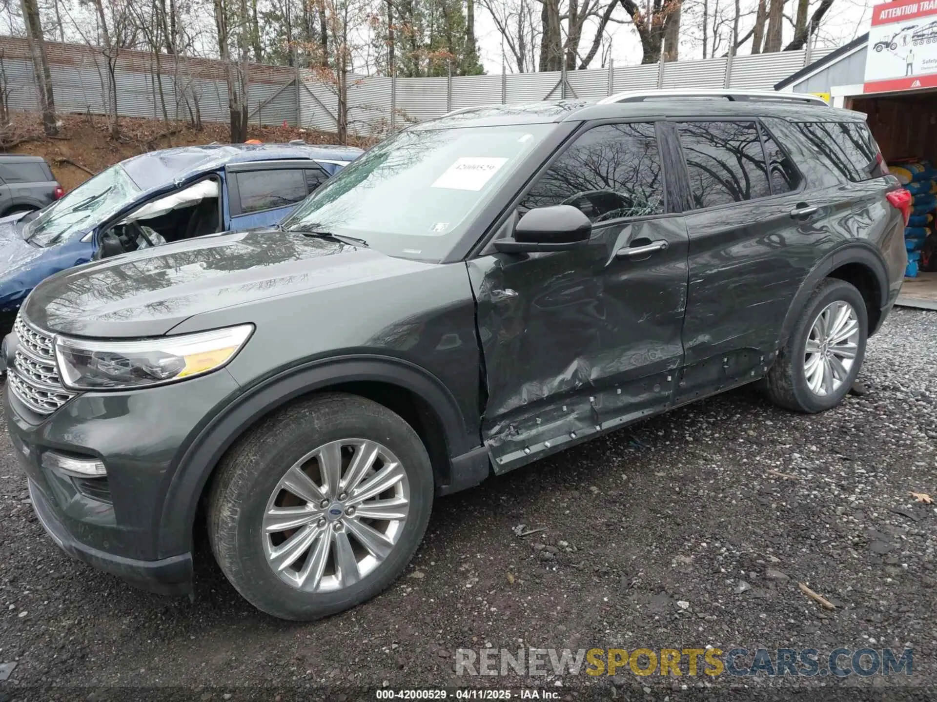 2 Фотография поврежденного автомобиля 1FMSK8FH4NGB12079 FORD EXPLORER 2022