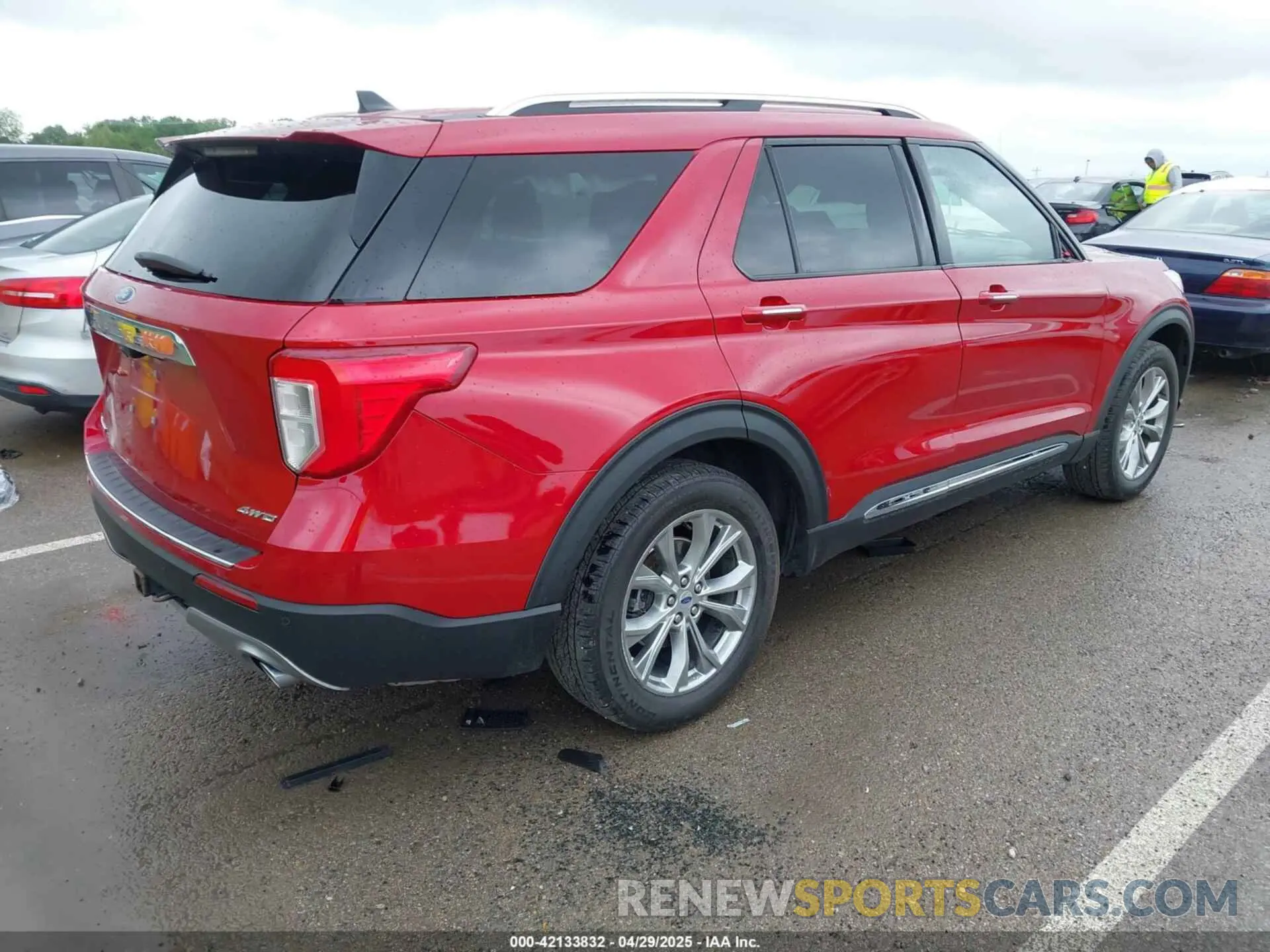 4 Photograph of a damaged car 1FMSK8FH7NGA80373 FORD EXPLORER 2022