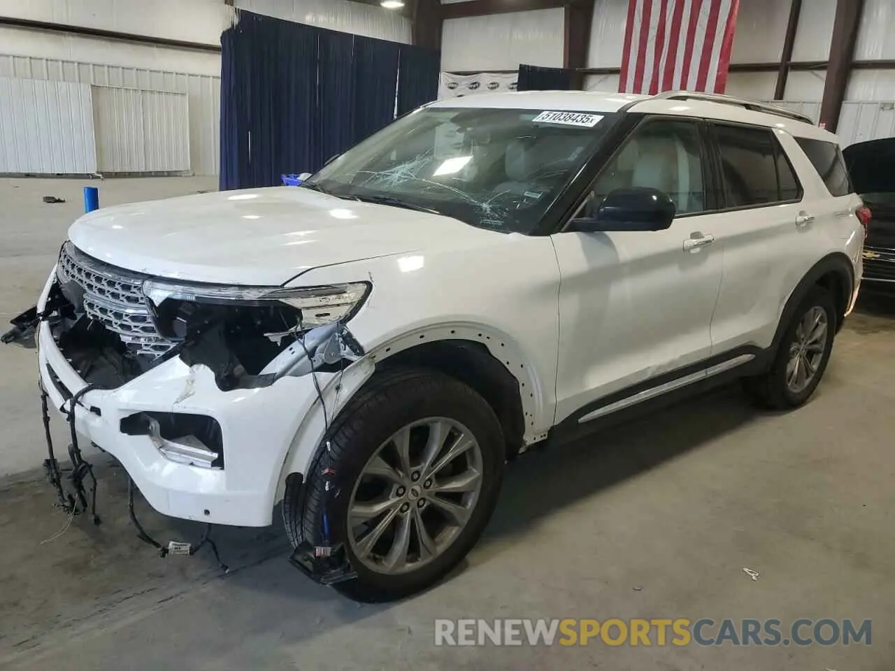 1 Photograph of a damaged car 1FMSK8FH7NGB19320 FORD EXPLORER 2022