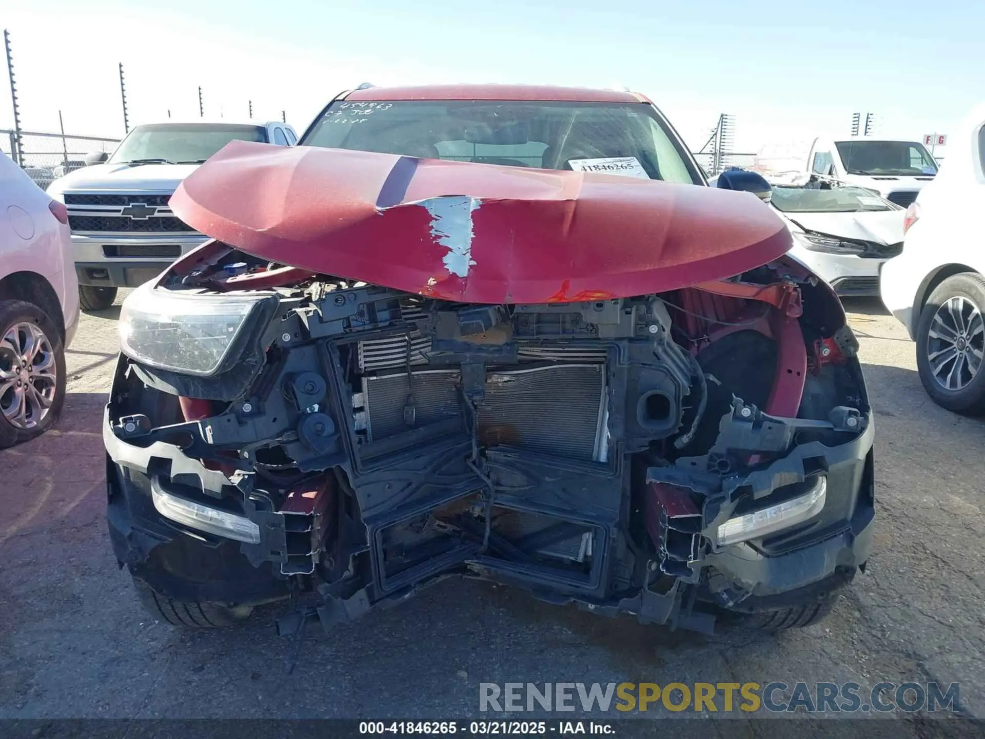 13 Photograph of a damaged car 1FMSK8FH7NGB78268 FORD EXPLORER 2022