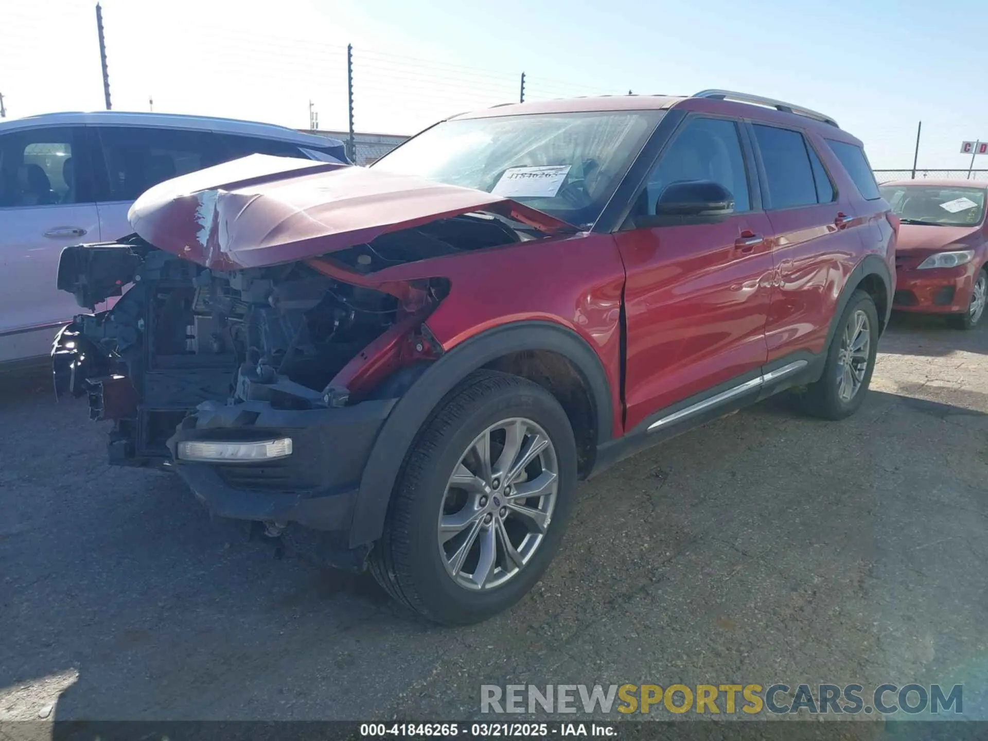 2 Photograph of a damaged car 1FMSK8FH7NGB78268 FORD EXPLORER 2022