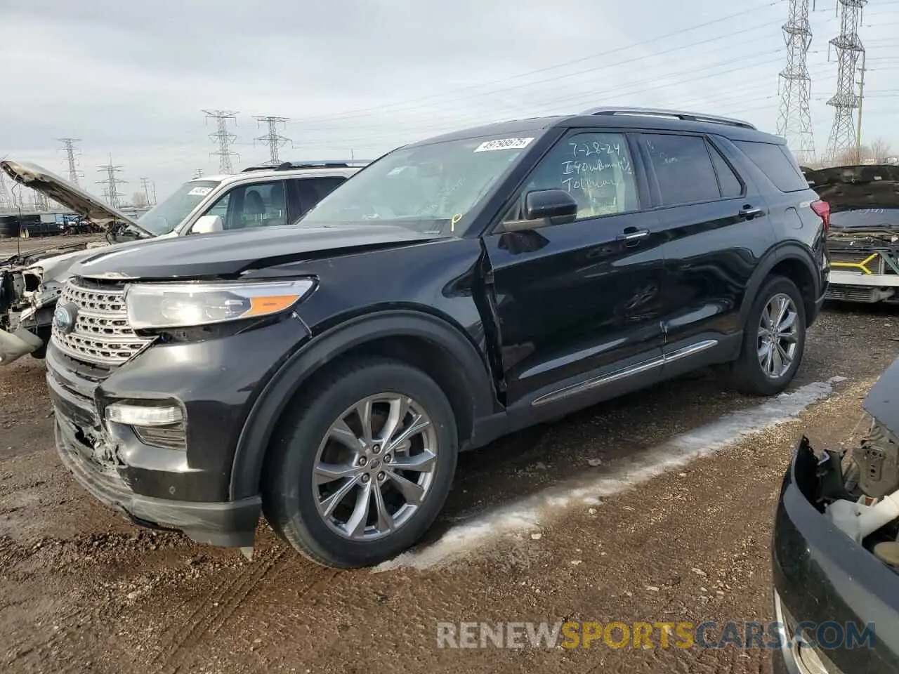 1 Фотография поврежденного автомобиля 1FMSK8FH8NGA84769 FORD EXPLORER 2022