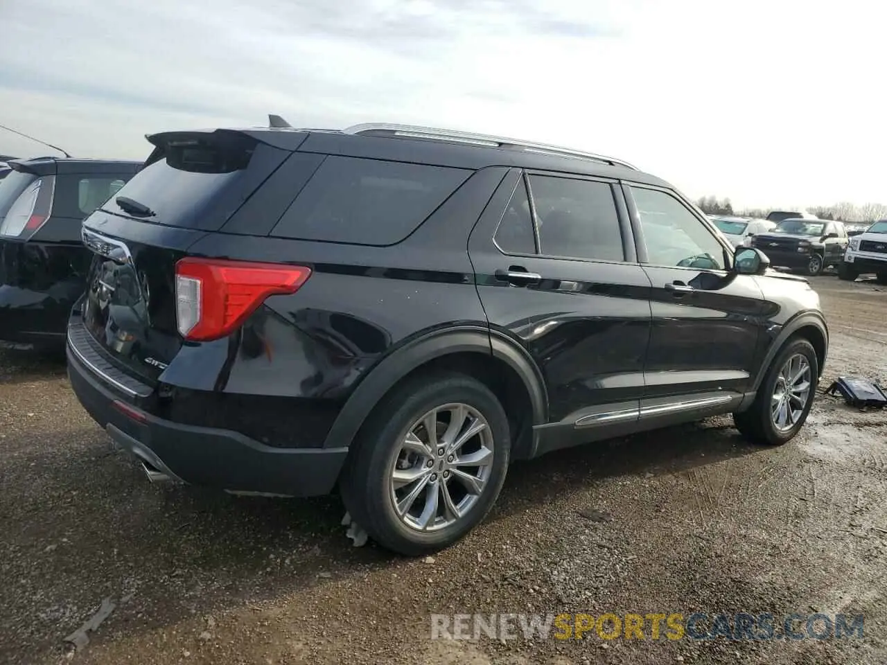 3 Фотография поврежденного автомобиля 1FMSK8FH8NGA84769 FORD EXPLORER 2022