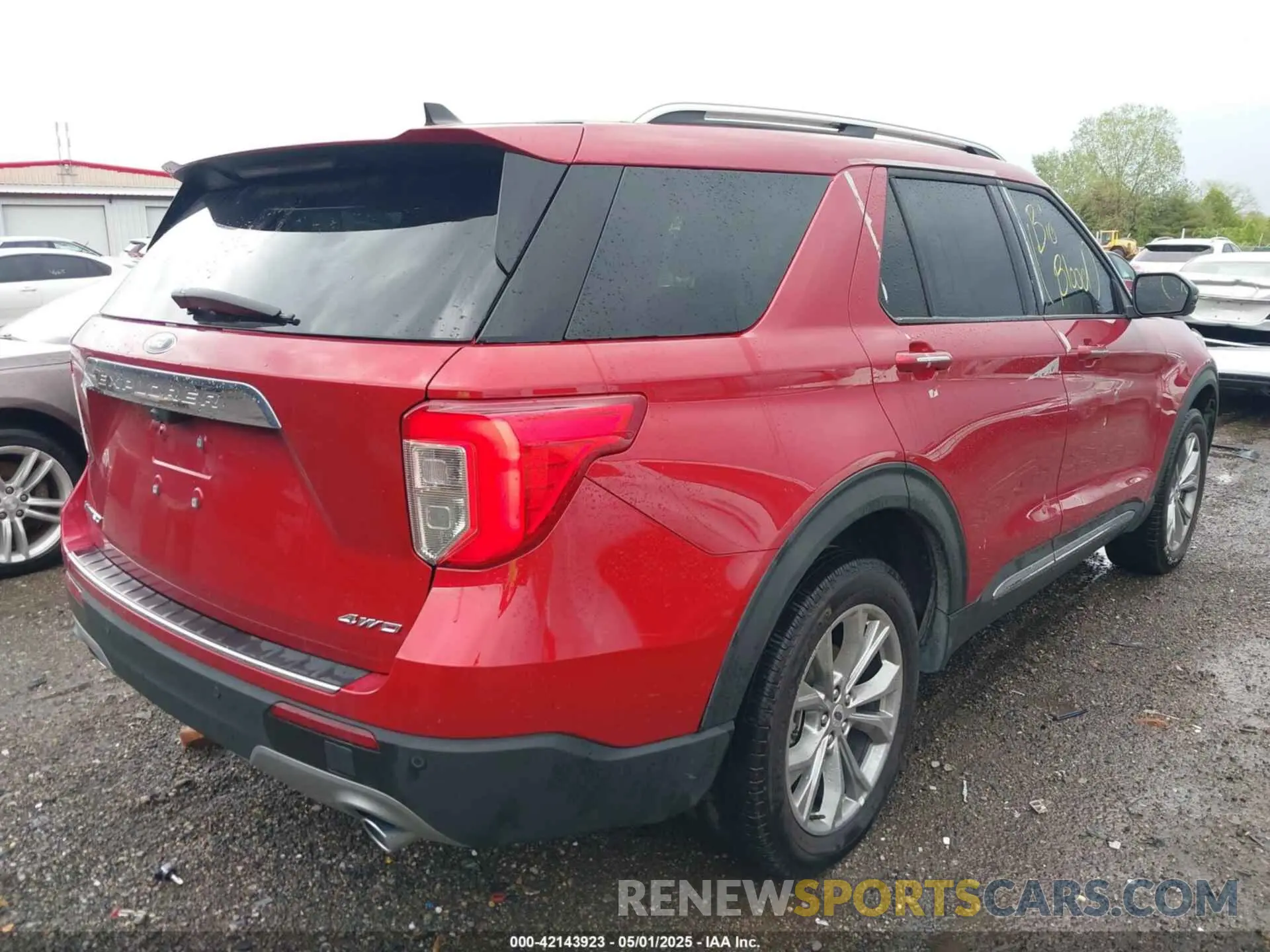 4 Фотография поврежденного автомобиля 1FMSK8FH8NGB18872 FORD EXPLORER 2022