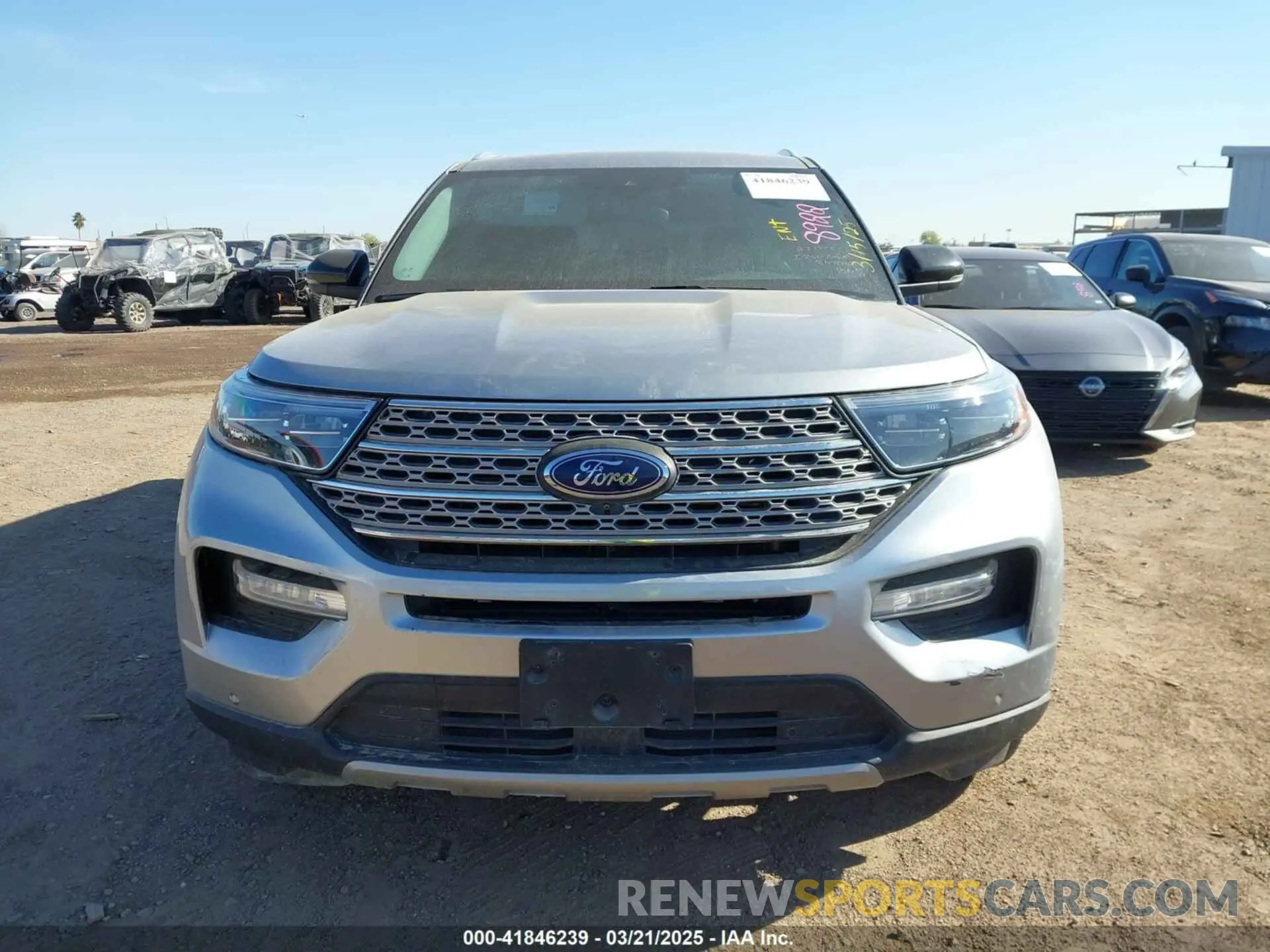 11 Photograph of a damaged car 1FMSK8FH9NGB29363 FORD EXPLORER 2022