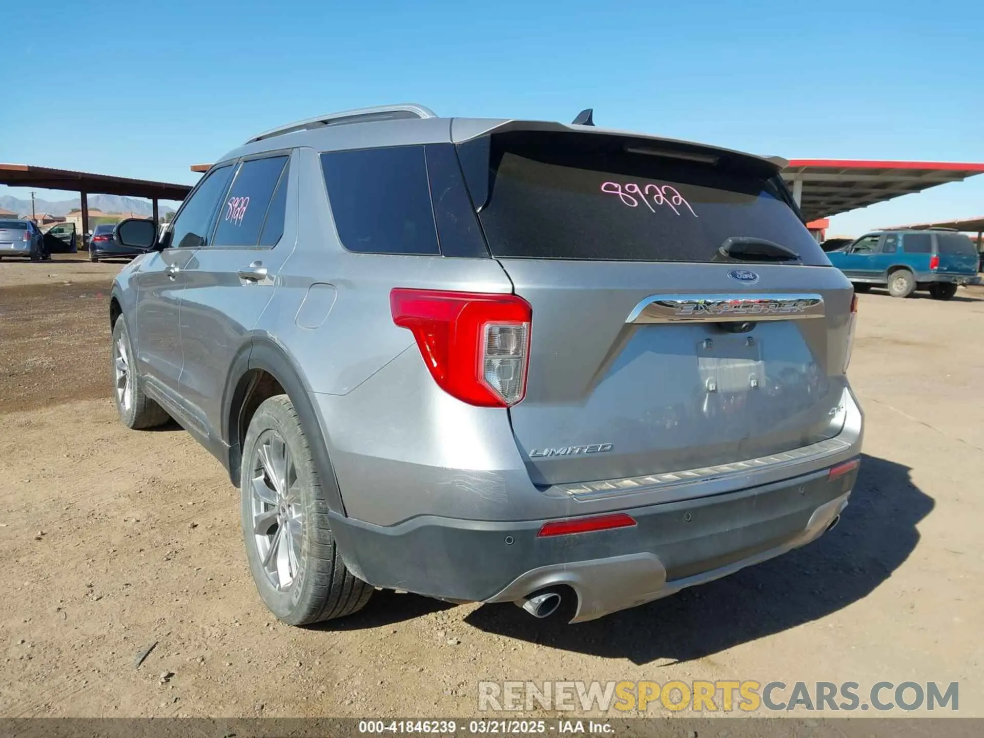 3 Photograph of a damaged car 1FMSK8FH9NGB29363 FORD EXPLORER 2022