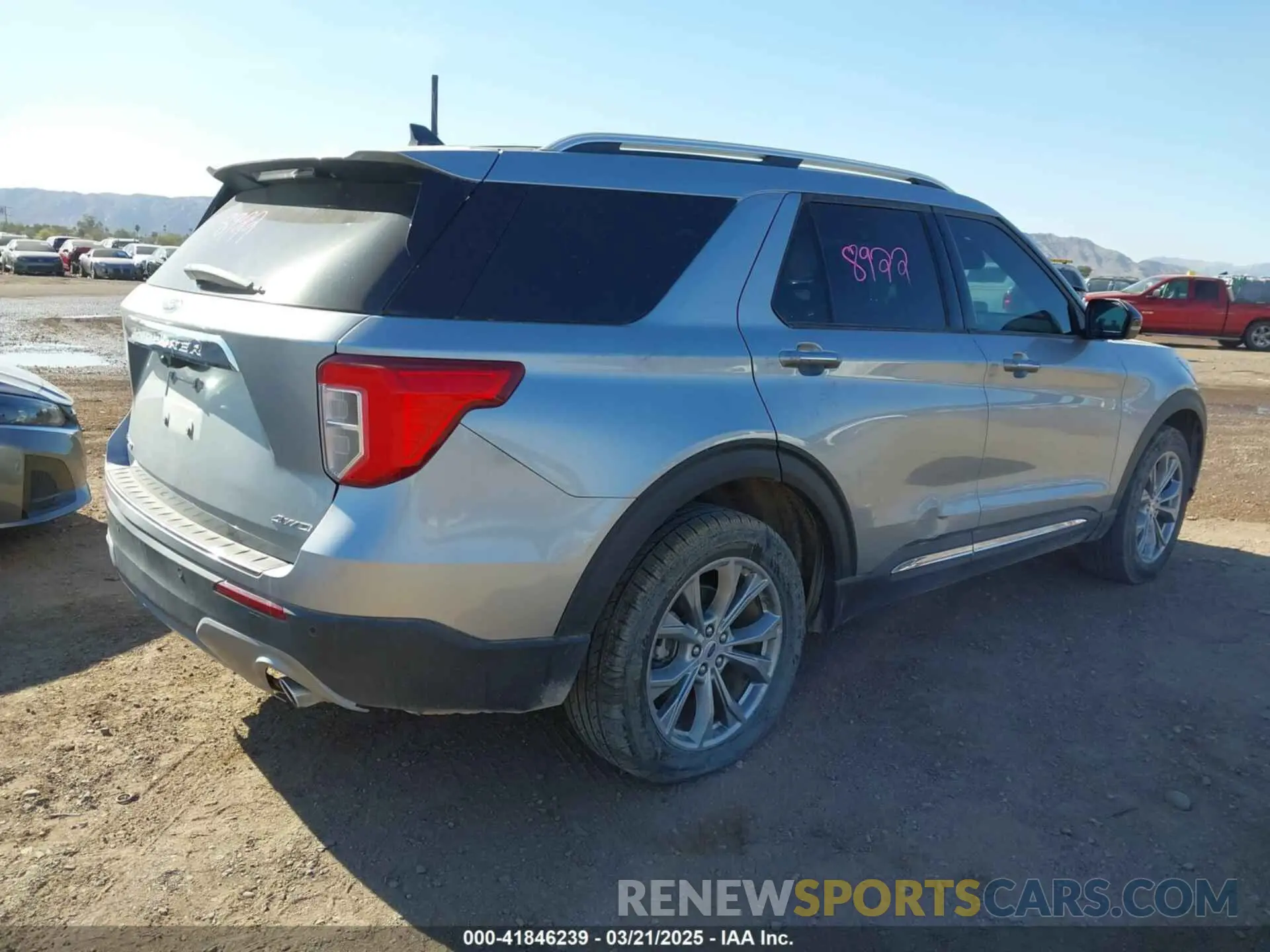4 Photograph of a damaged car 1FMSK8FH9NGB29363 FORD EXPLORER 2022