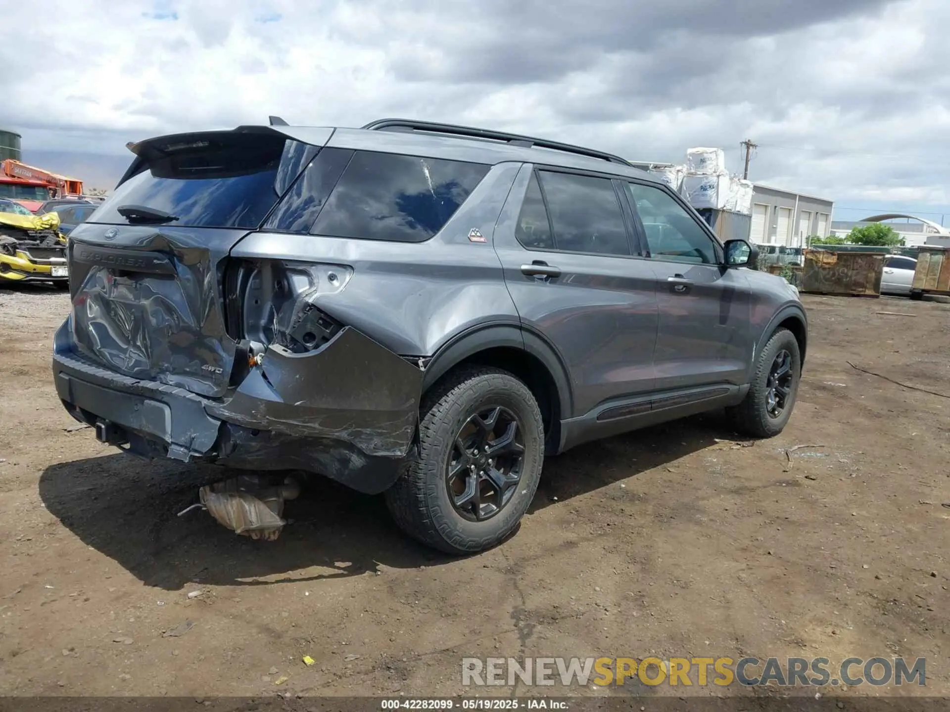 4 Фотография поврежденного автомобиля 1FMSK8JH4NGB87078 FORD EXPLORER 2022