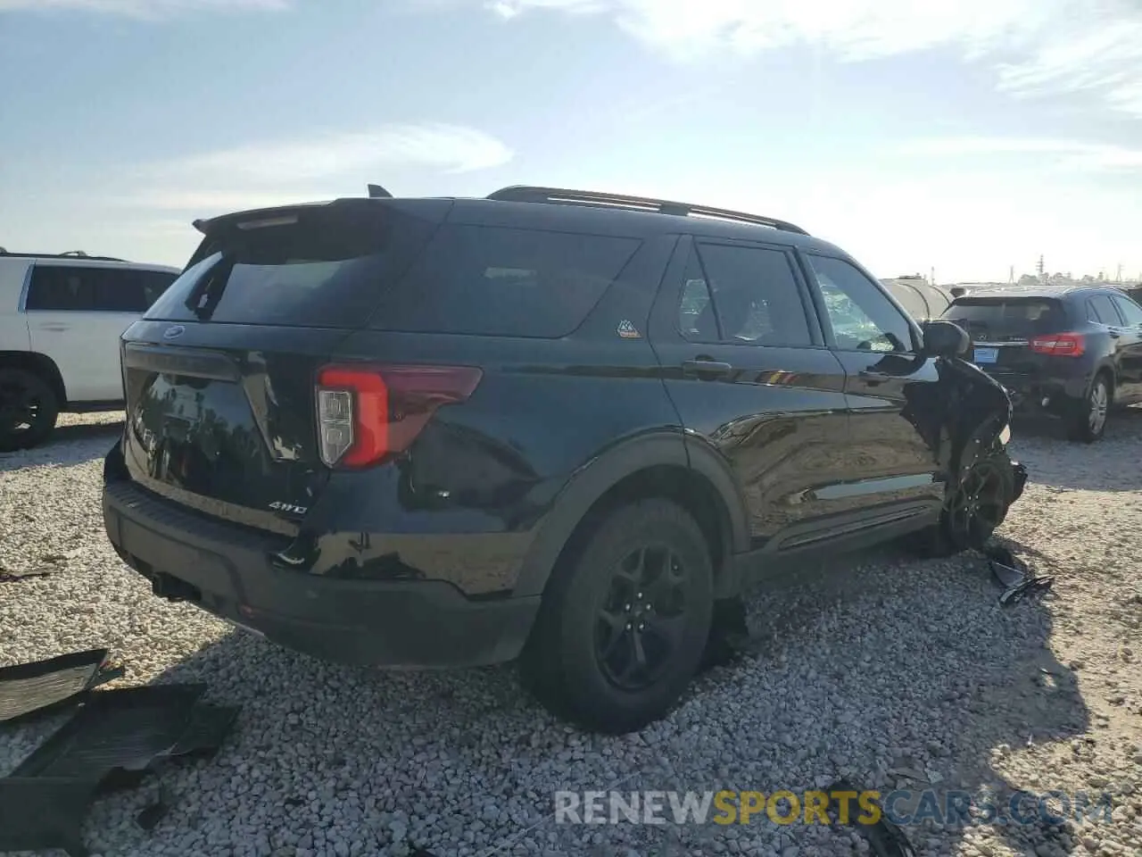 3 Photograph of a damaged car 1FMSK8JH5NGA13357 FORD EXPLORER 2022