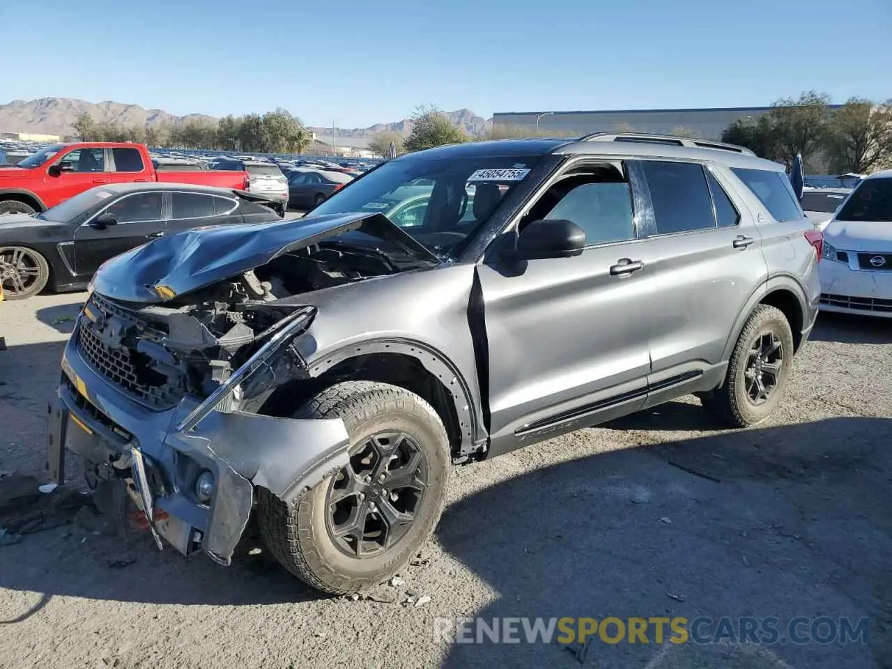 1 Photograph of a damaged car 1FMSK8JH5NGB25009 FORD EXPLORER 2022
