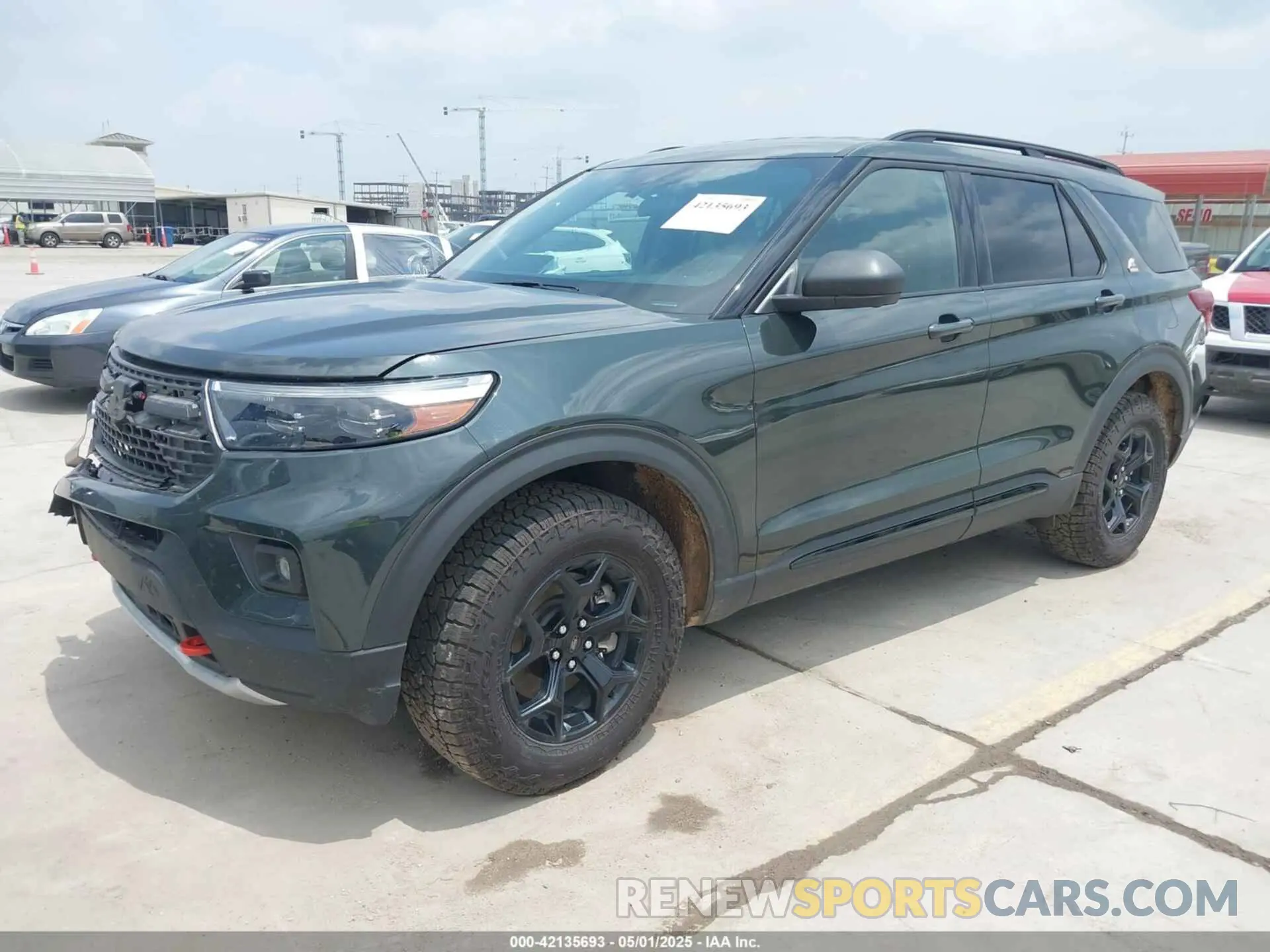 2 Photograph of a damaged car 1FMSK8JH6NGC15107 FORD EXPLORER 2022