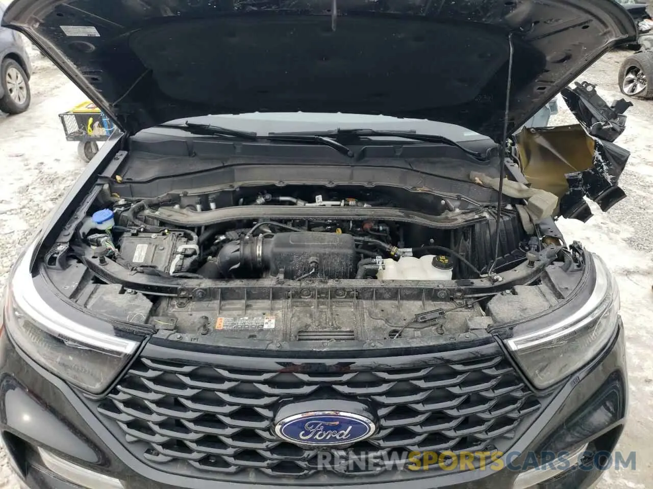 12 Фотография поврежденного автомобиля 1FMSK8KH3NGC40433 FORD EXPLORER 2022