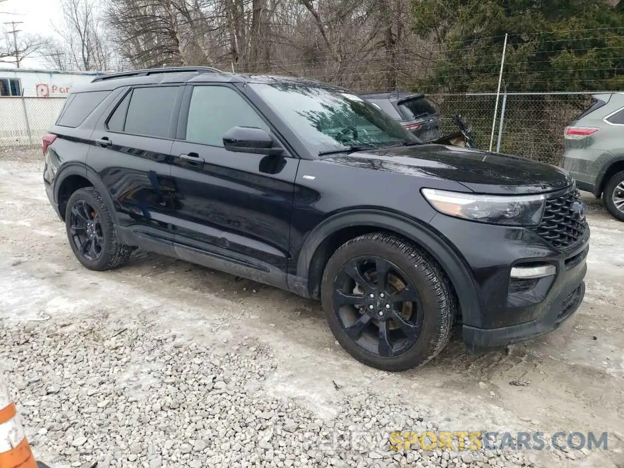 4 Фотография поврежденного автомобиля 1FMSK8KH3NGC40433 FORD EXPLORER 2022