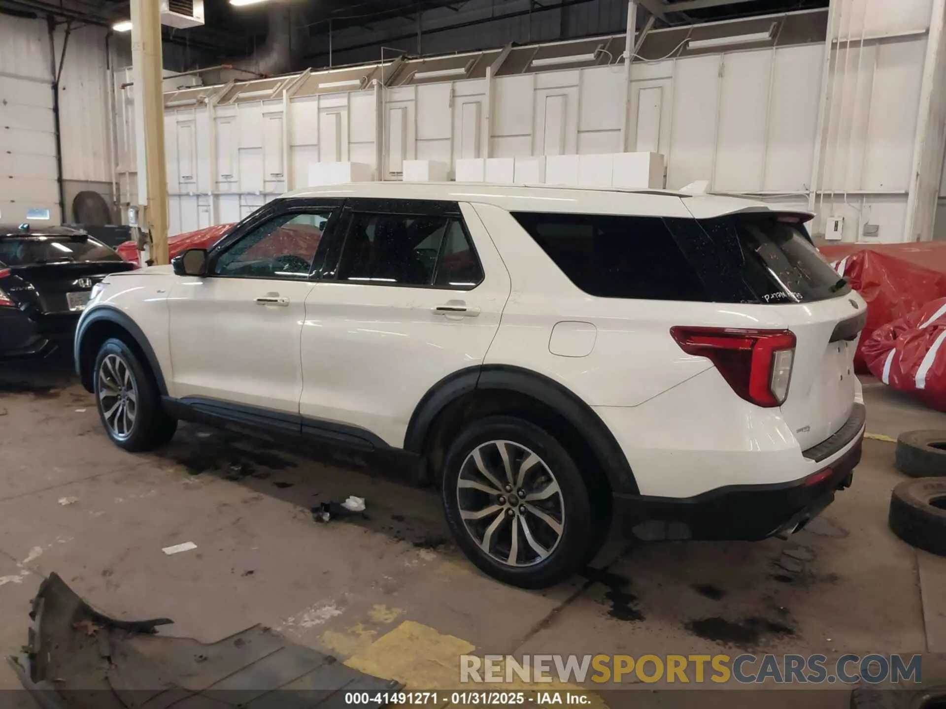 3 Фотография поврежденного автомобиля 1FMSK8KHXNGB57162 FORD EXPLORER 2022