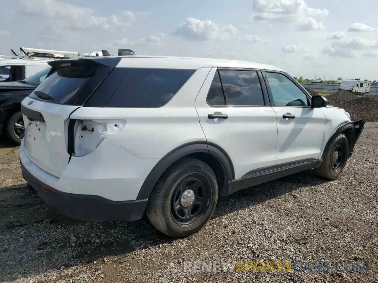 3 Photograph of a damaged car 1FM5K8AB2PGB55726 FORD EXPLORER 2023