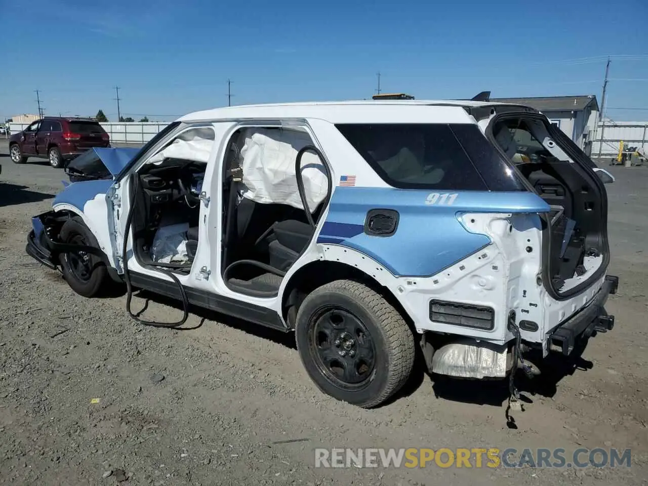 2 Photograph of a damaged car 1FM5K8AB3PGB37719 FORD EXPLORER 2023