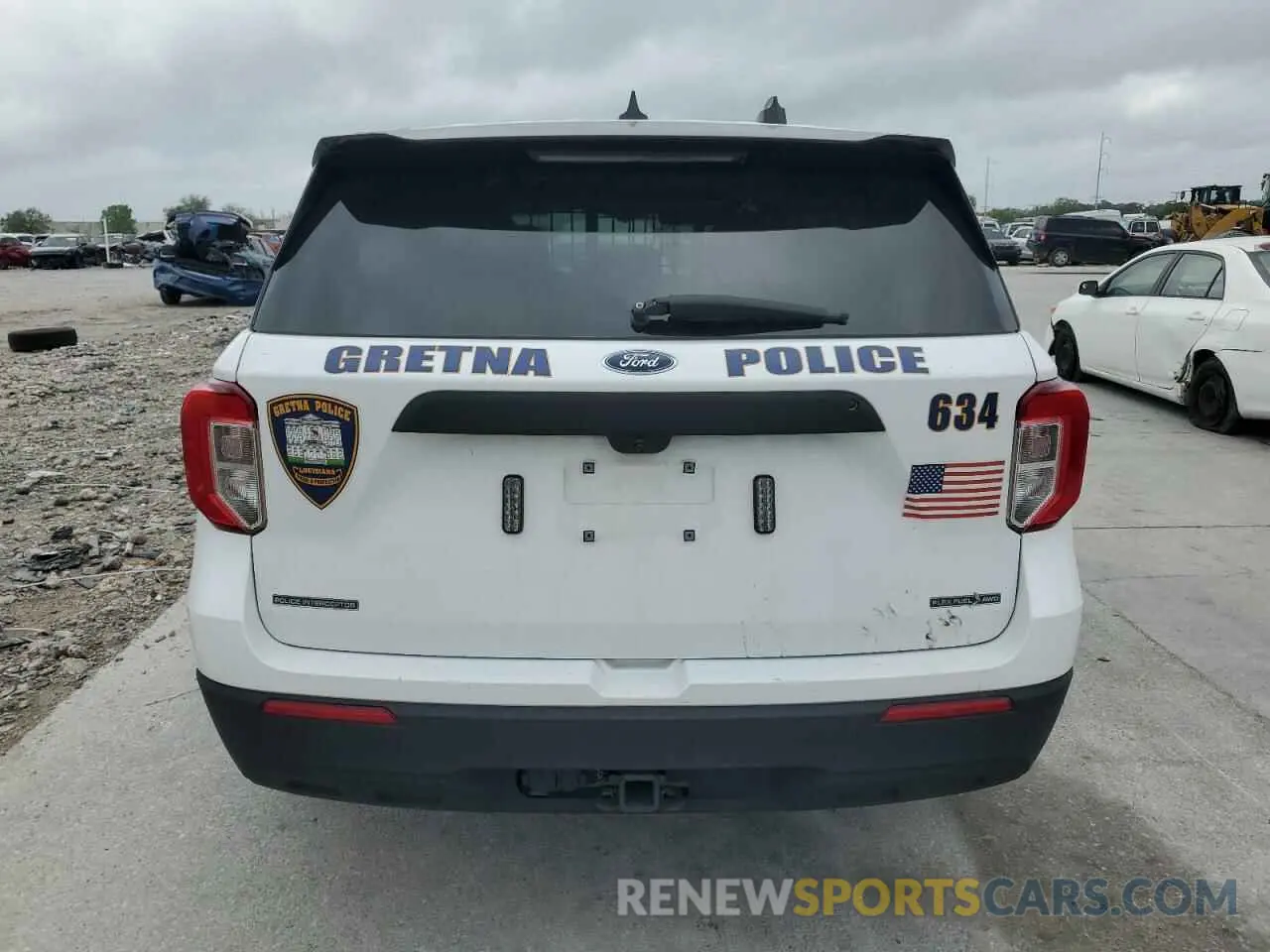 6 Photograph of a damaged car 1FM5K8AB9PGA62413 FORD EXPLORER 2023