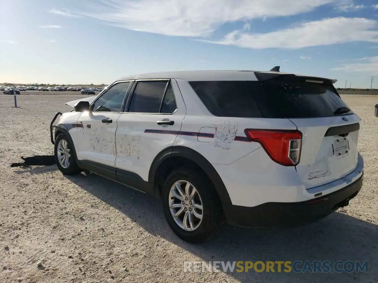 2 Photograph of a damaged car 1FM5K8AC0PGC21991 FORD EXPLORER 2023