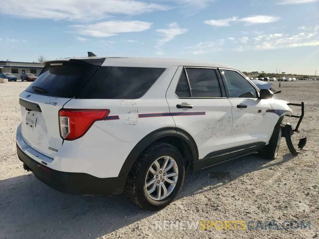 3 Photograph of a damaged car 1FM5K8AC0PGC21991 FORD EXPLORER 2023