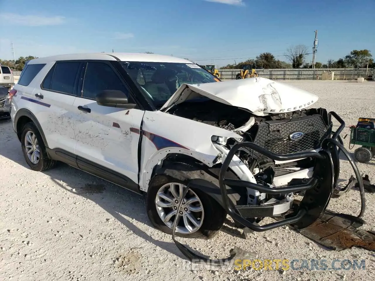 4 Photograph of a damaged car 1FM5K8AC0PGC21991 FORD EXPLORER 2023