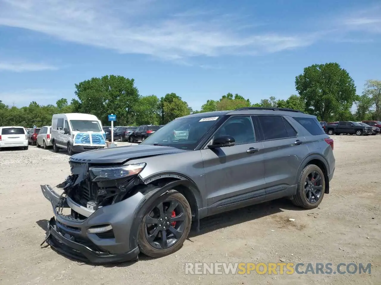 1 Фотография поврежденного автомобиля 1FM5K8GC3PGB38921 FORD EXPLORER 2023