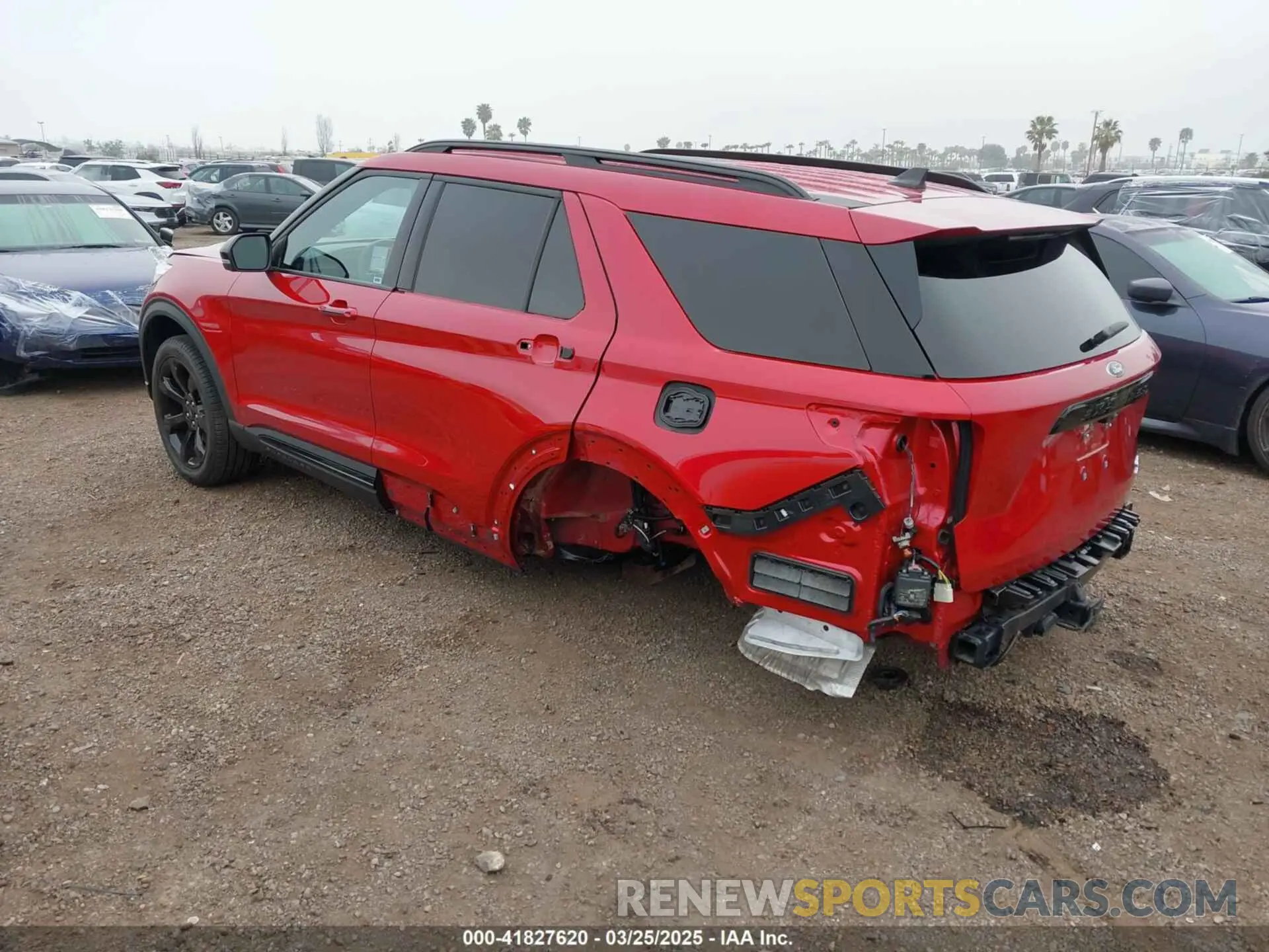 3 Фотография поврежденного автомобиля 1FM5K8GC4PGA77112 FORD EXPLORER 2023