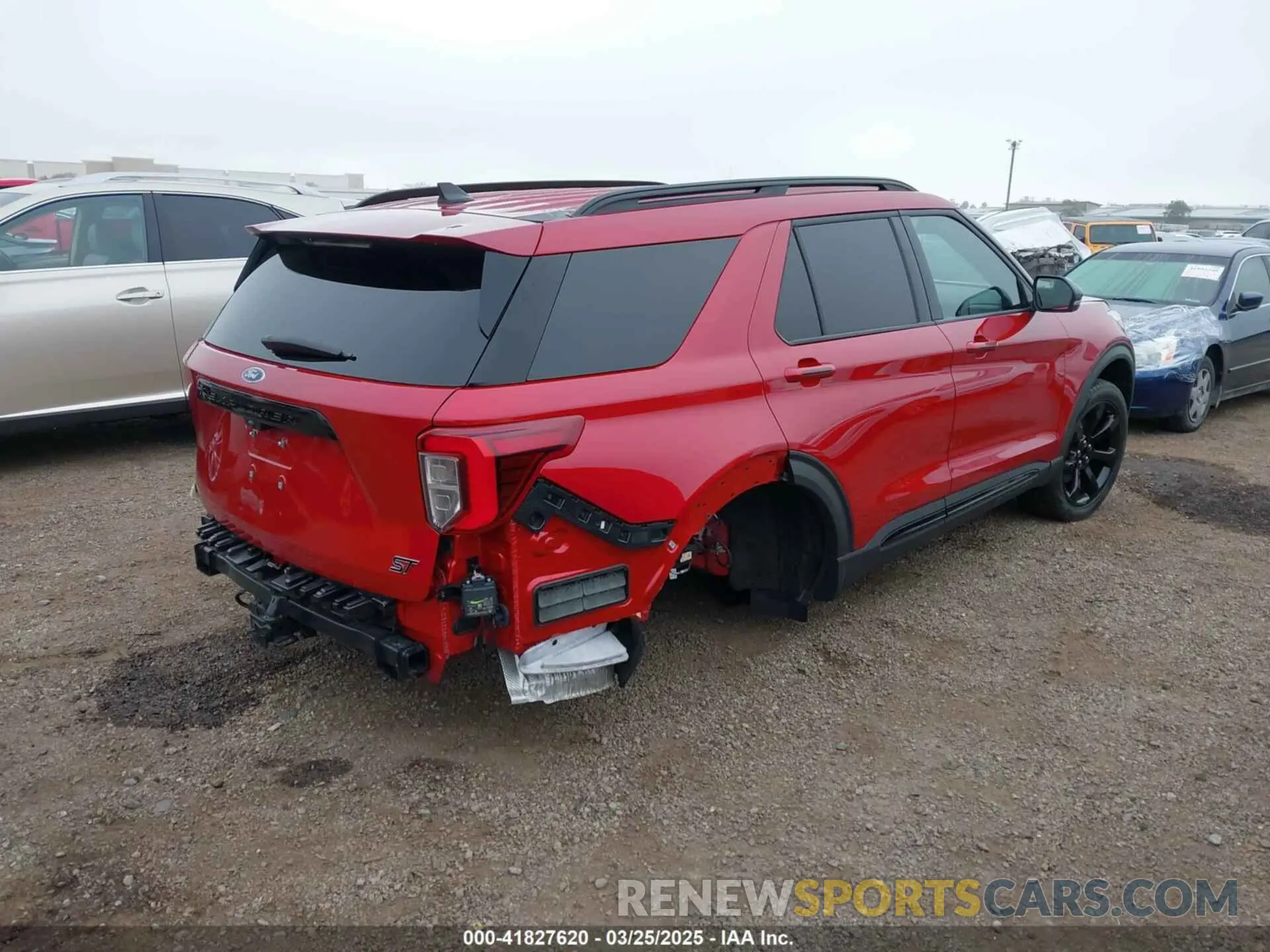 4 Фотография поврежденного автомобиля 1FM5K8GC4PGA77112 FORD EXPLORER 2023