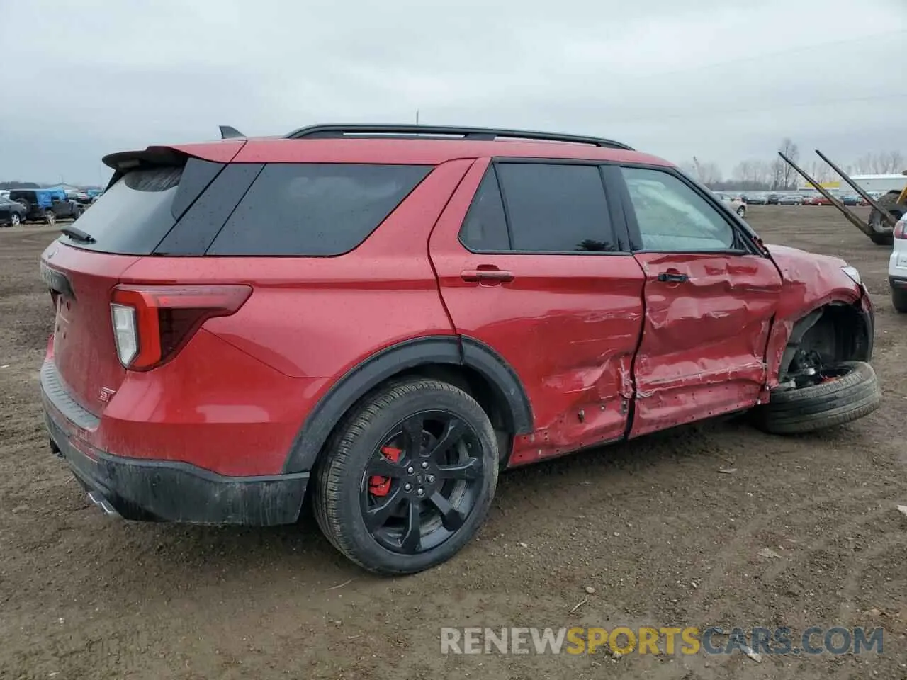 3 Фотография поврежденного автомобиля 1FM5K8GC7PGB09678 FORD EXPLORER 2023